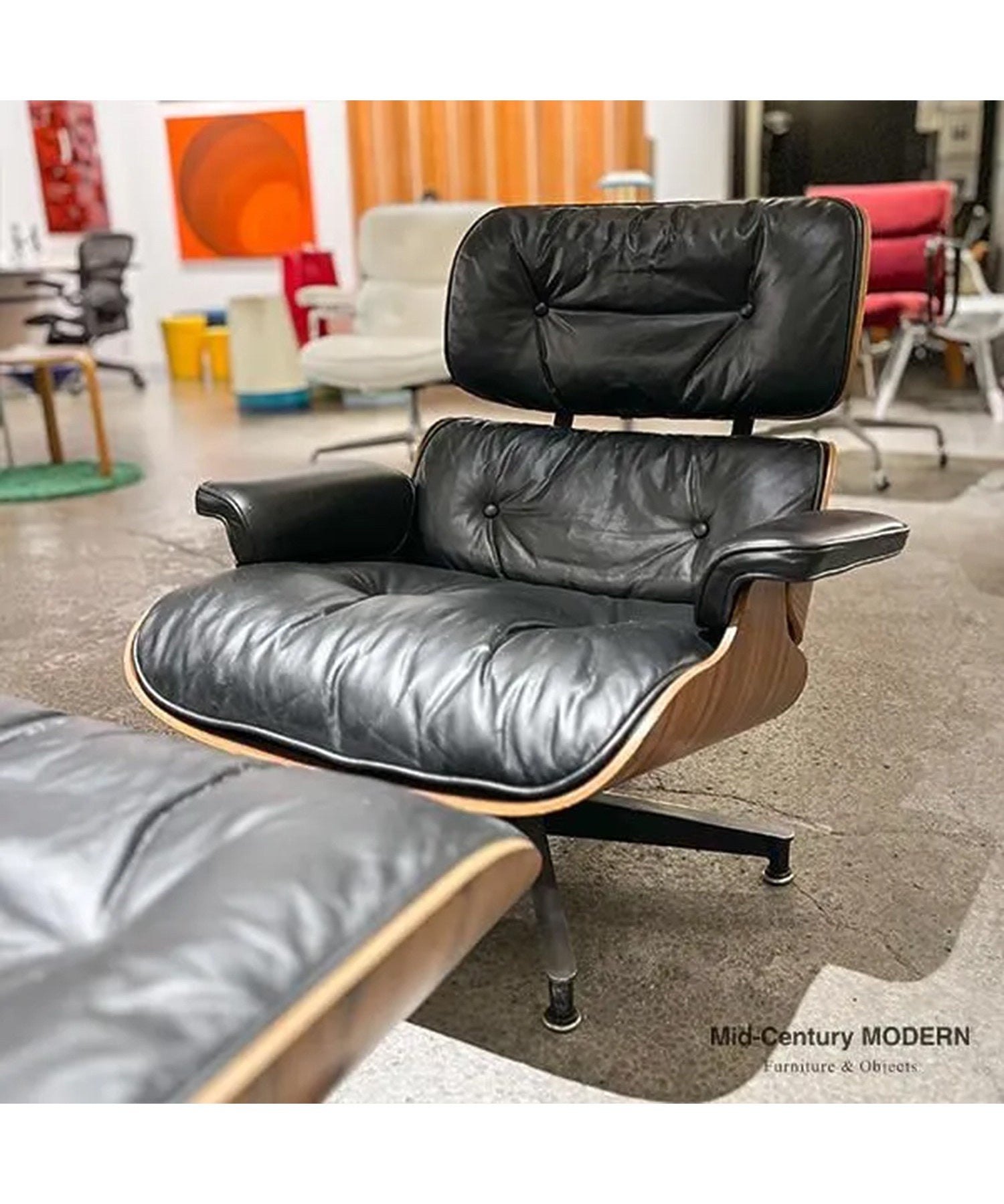 Eames Lounge Chair ＆ Ottoman / Rosewood