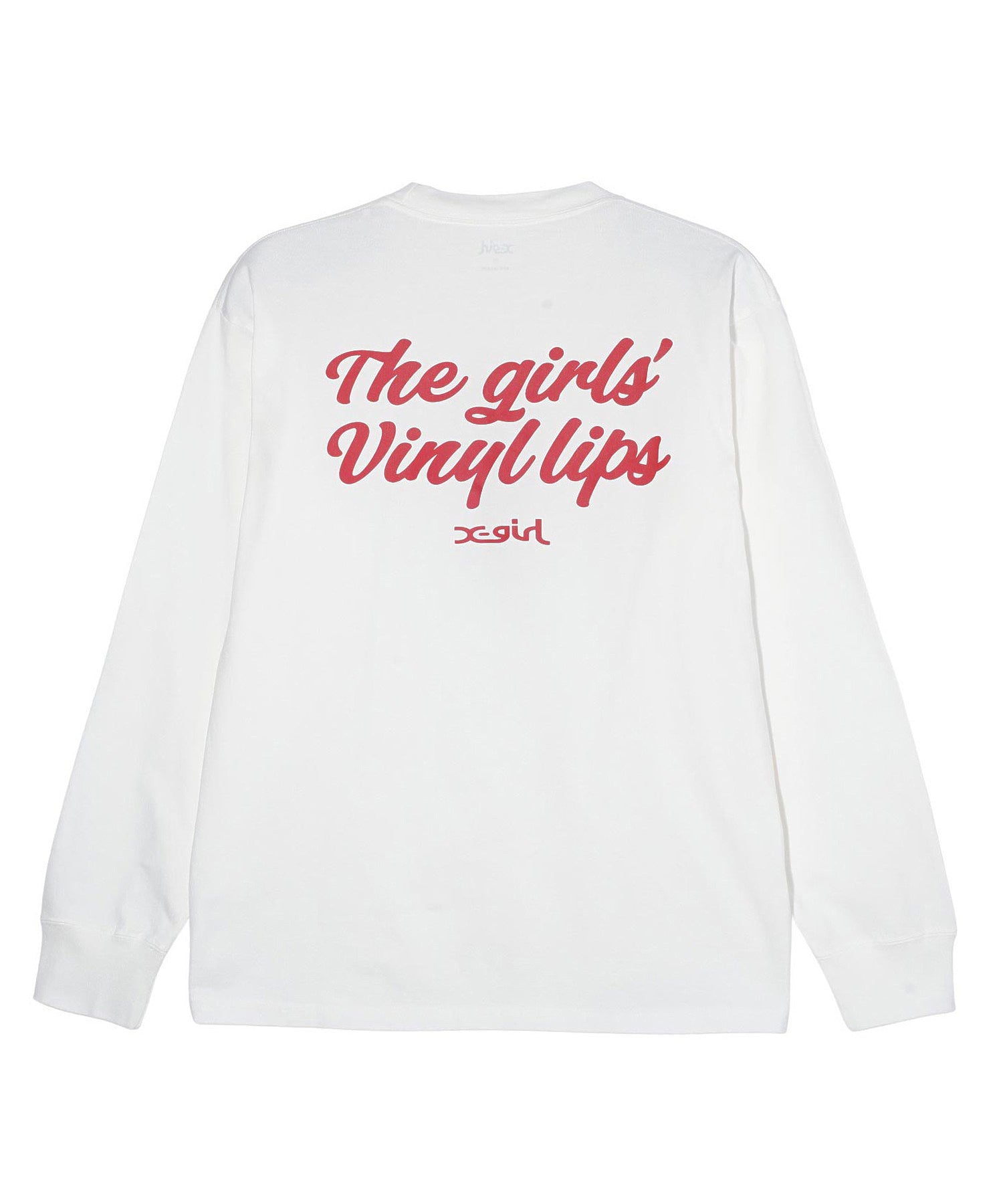 VINYL LIP FACE L/S TEE