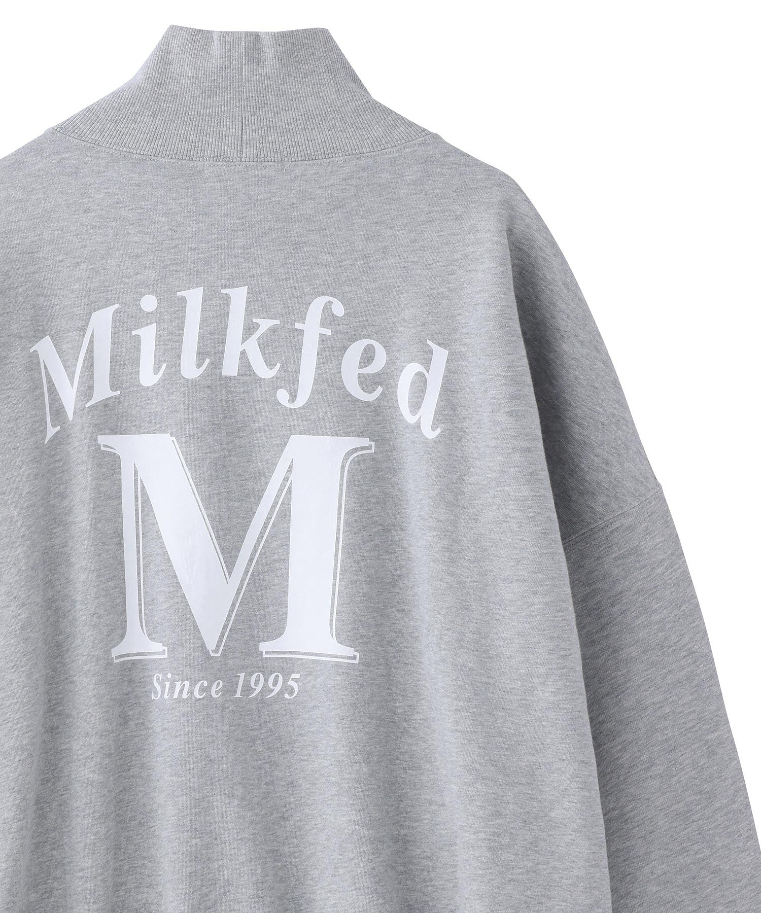 HIGH NECK SWEAT TOP MILKFED.