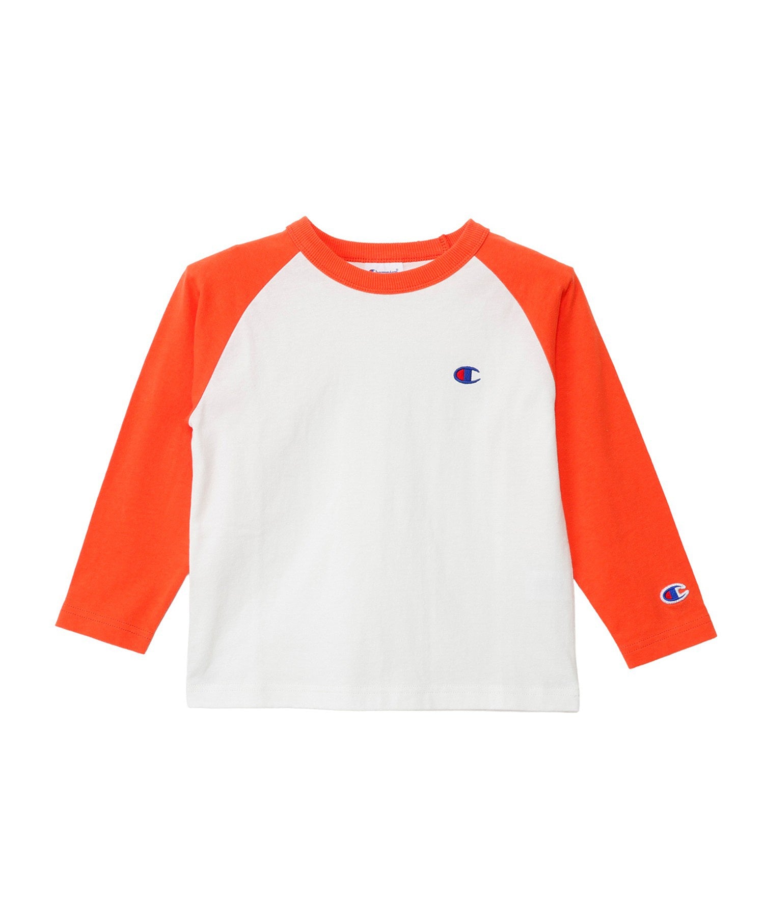 【Champion® KIDS】RAGLAN LONG SLEEVE T-SHIRT