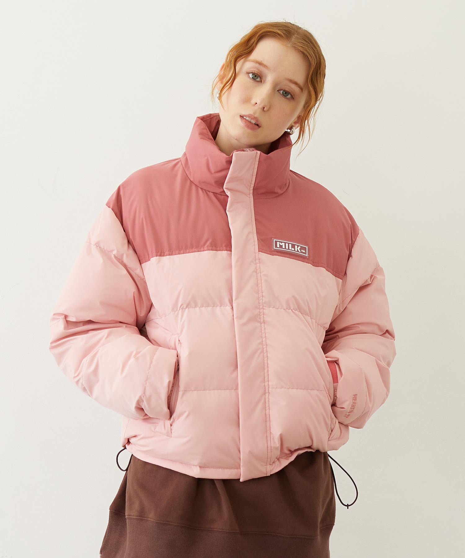 BAR PATCH PUFFER JACKET