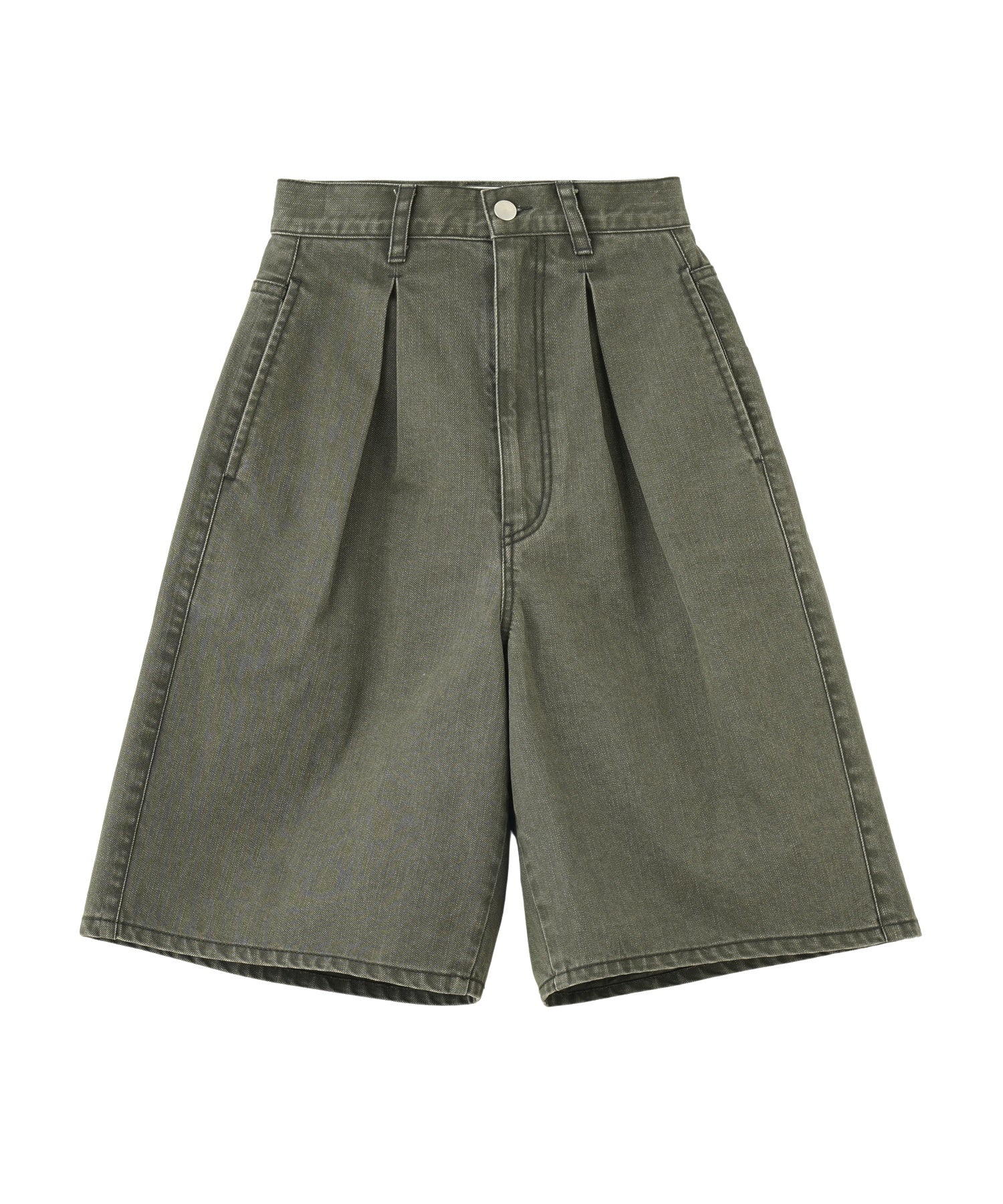 CREOLME/TUCK HALF PANTS