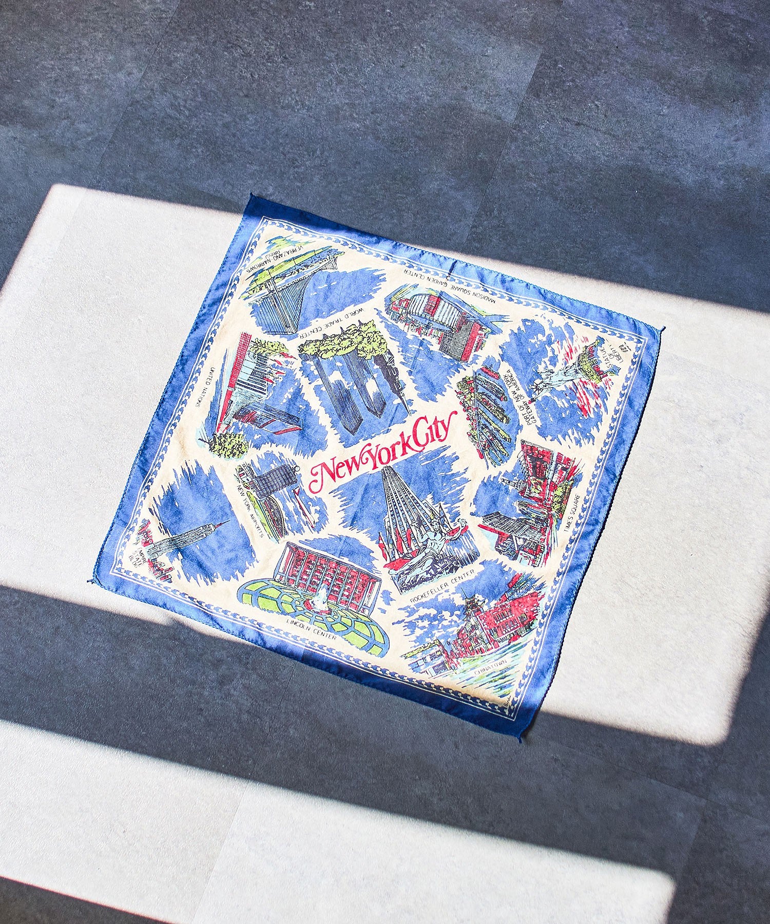 BINDU/COTTON VOILE NEW YORK MAP3 BANDANA