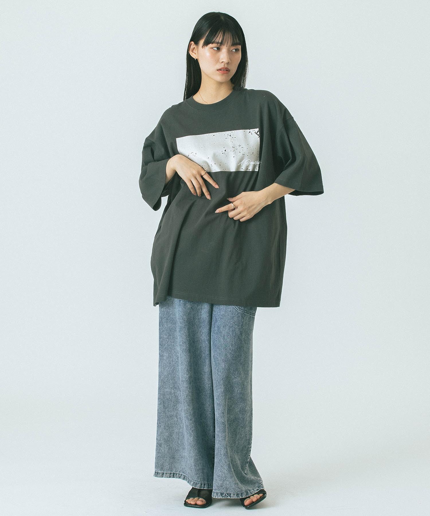 model:167cm 着用サイズ:ONE SIZE