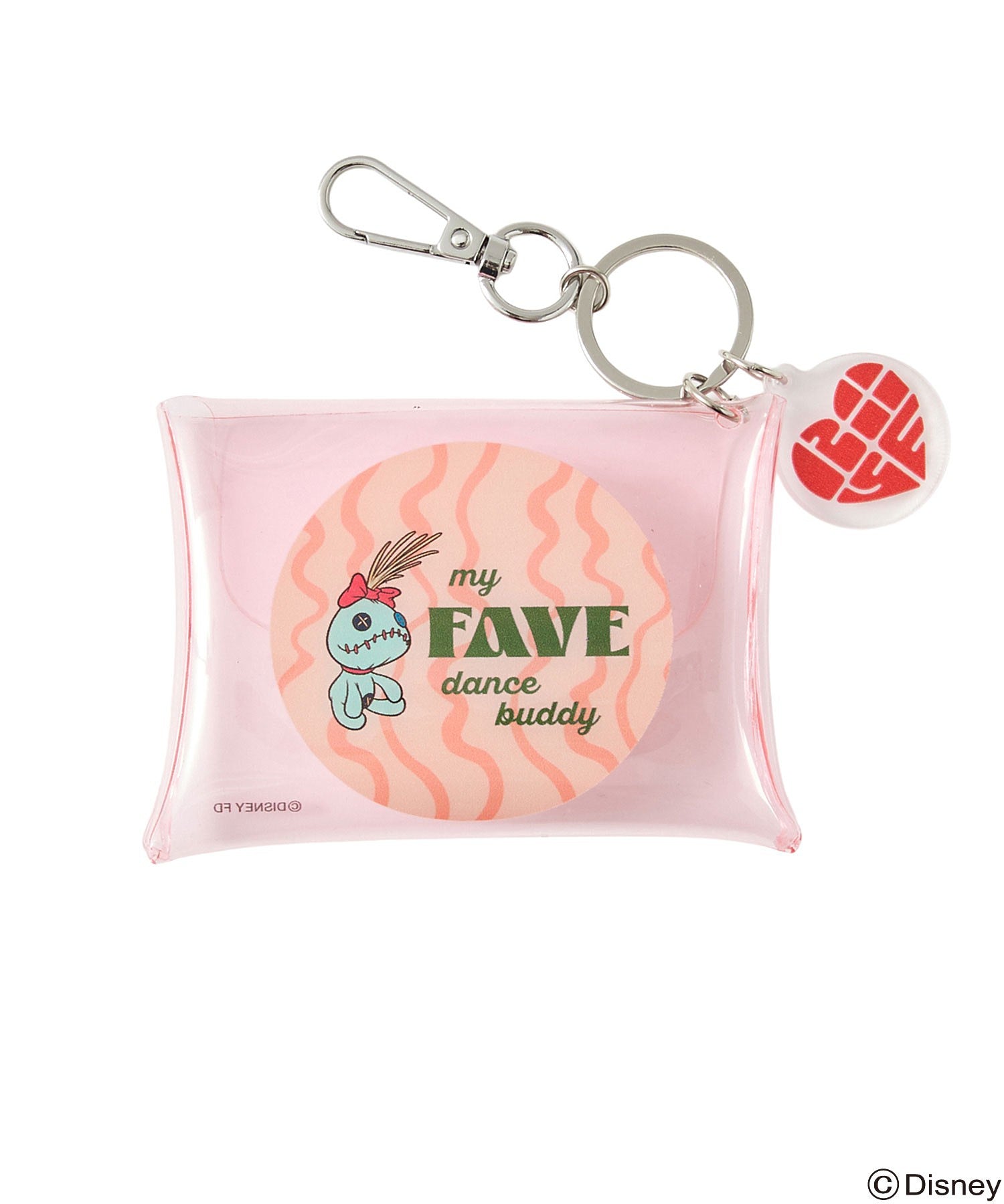 【WEB・一部店舗限定】STITCH/SCRUMP/CLEAR POUCH&CHARM SET