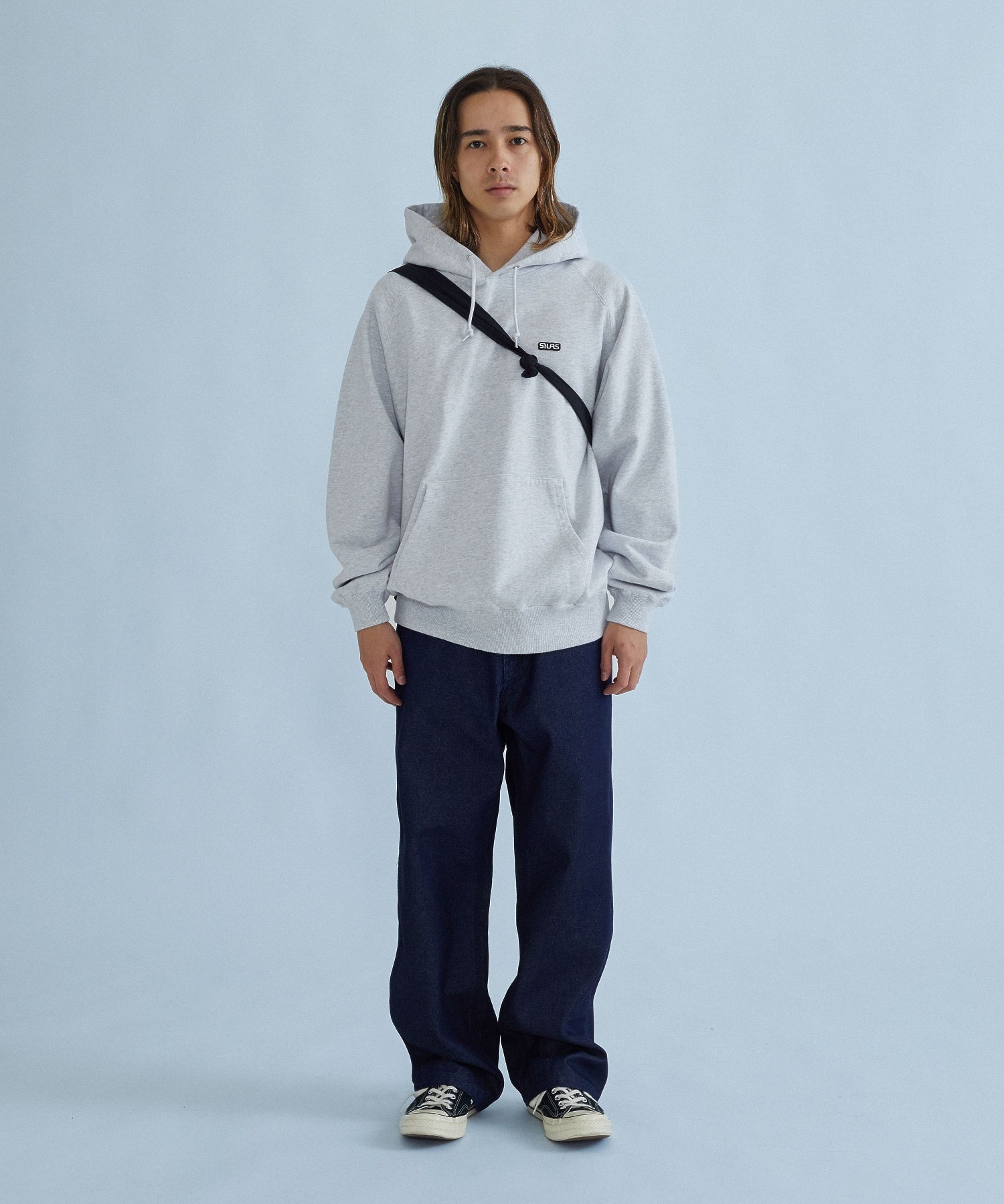 RAGLAN HOODED SWEATSHIRT