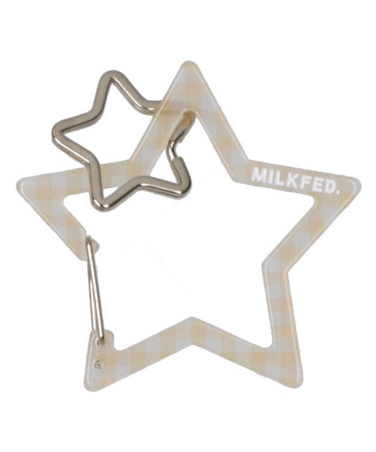 NEO STAR CARABINER GINGHAM MILKFED.