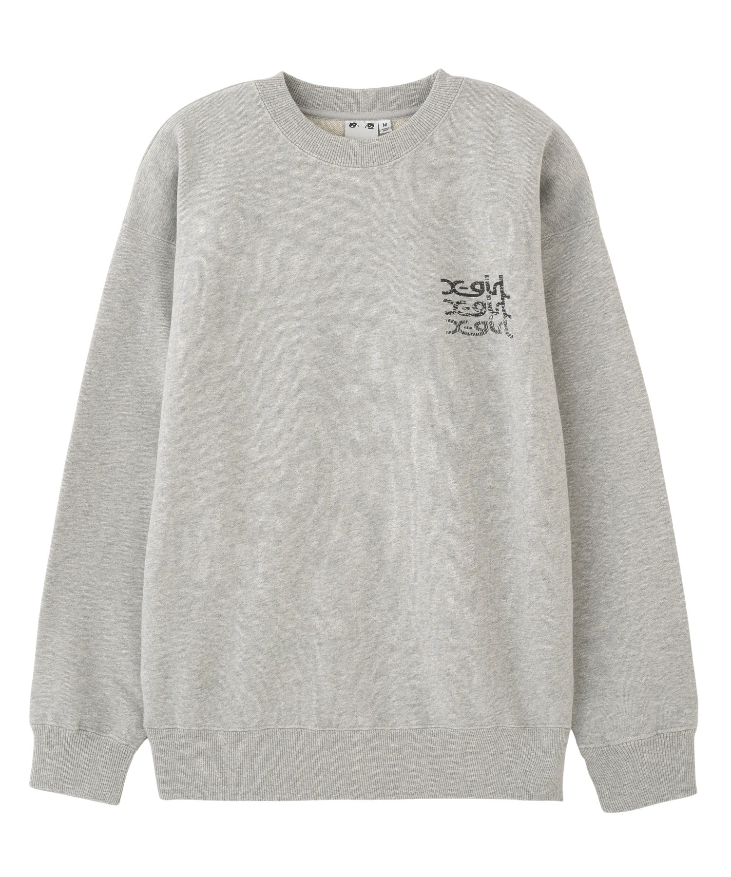 GEOMETRIC MILLS LOGO SWEAT TOP