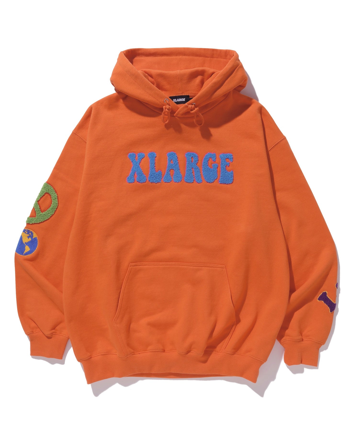 FLOWER PULLOVER HOODED SWEAT