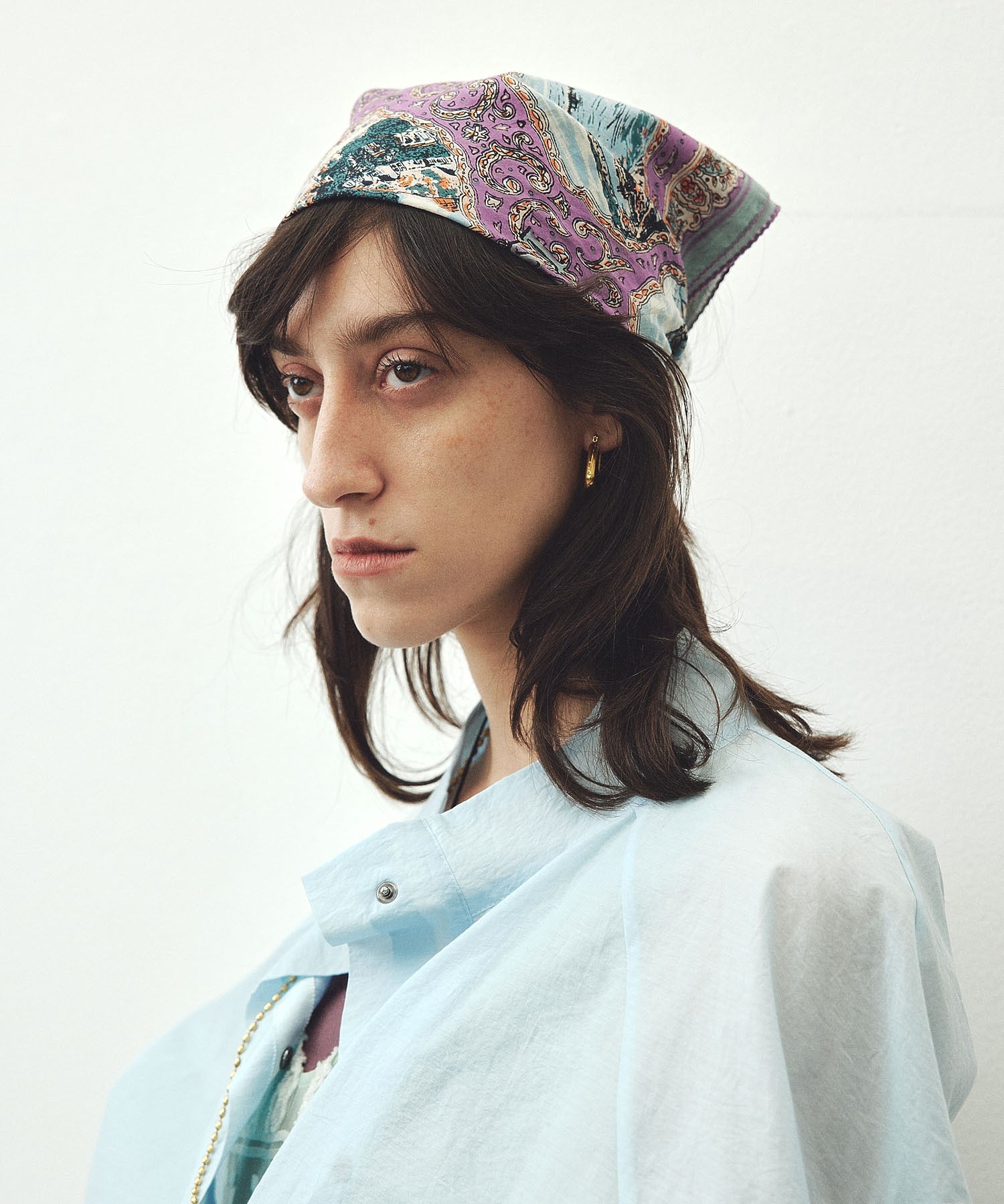 mici/SHEER SHORT BLOUSON