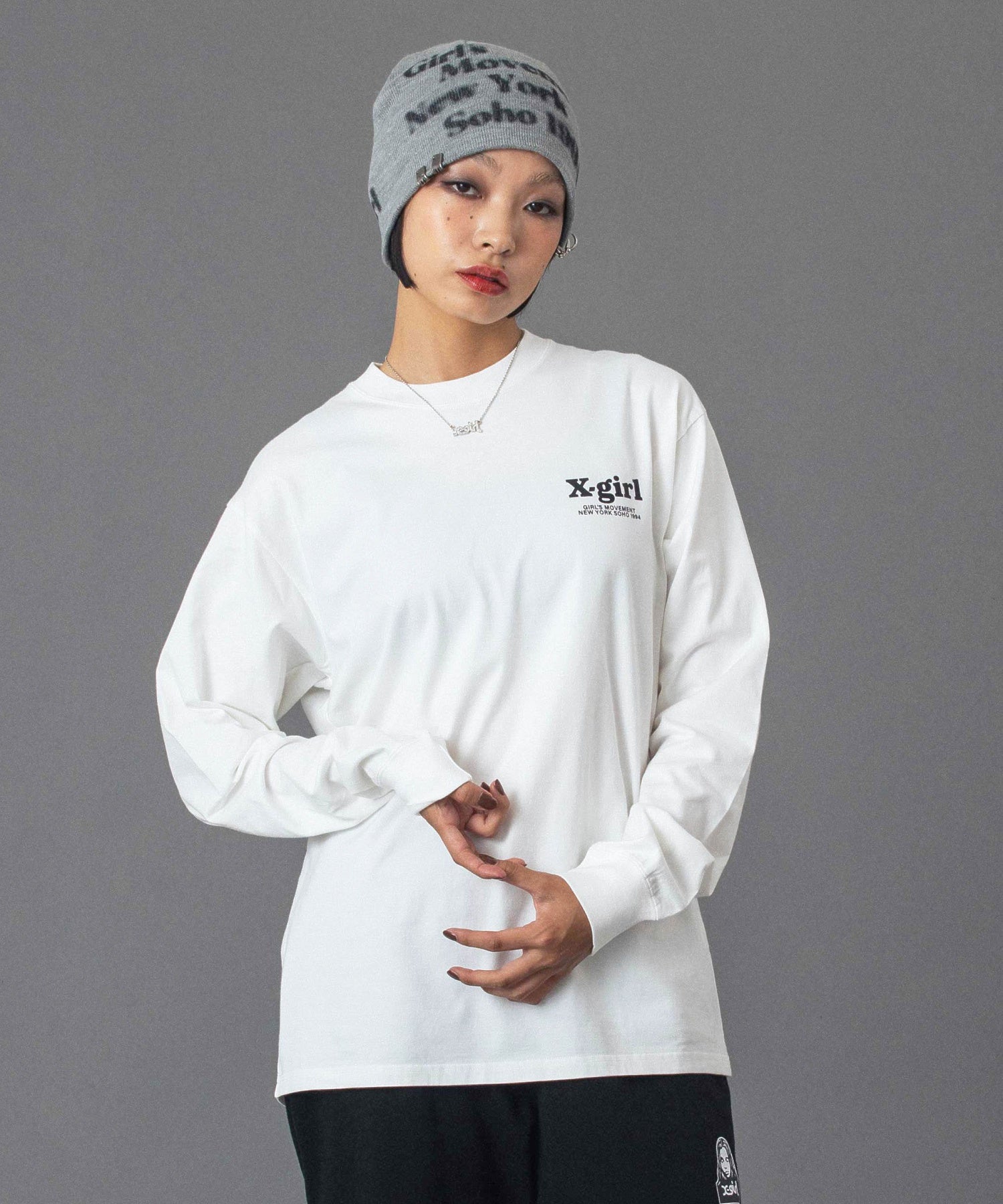 THREE LAYER LOGO L/S TEE