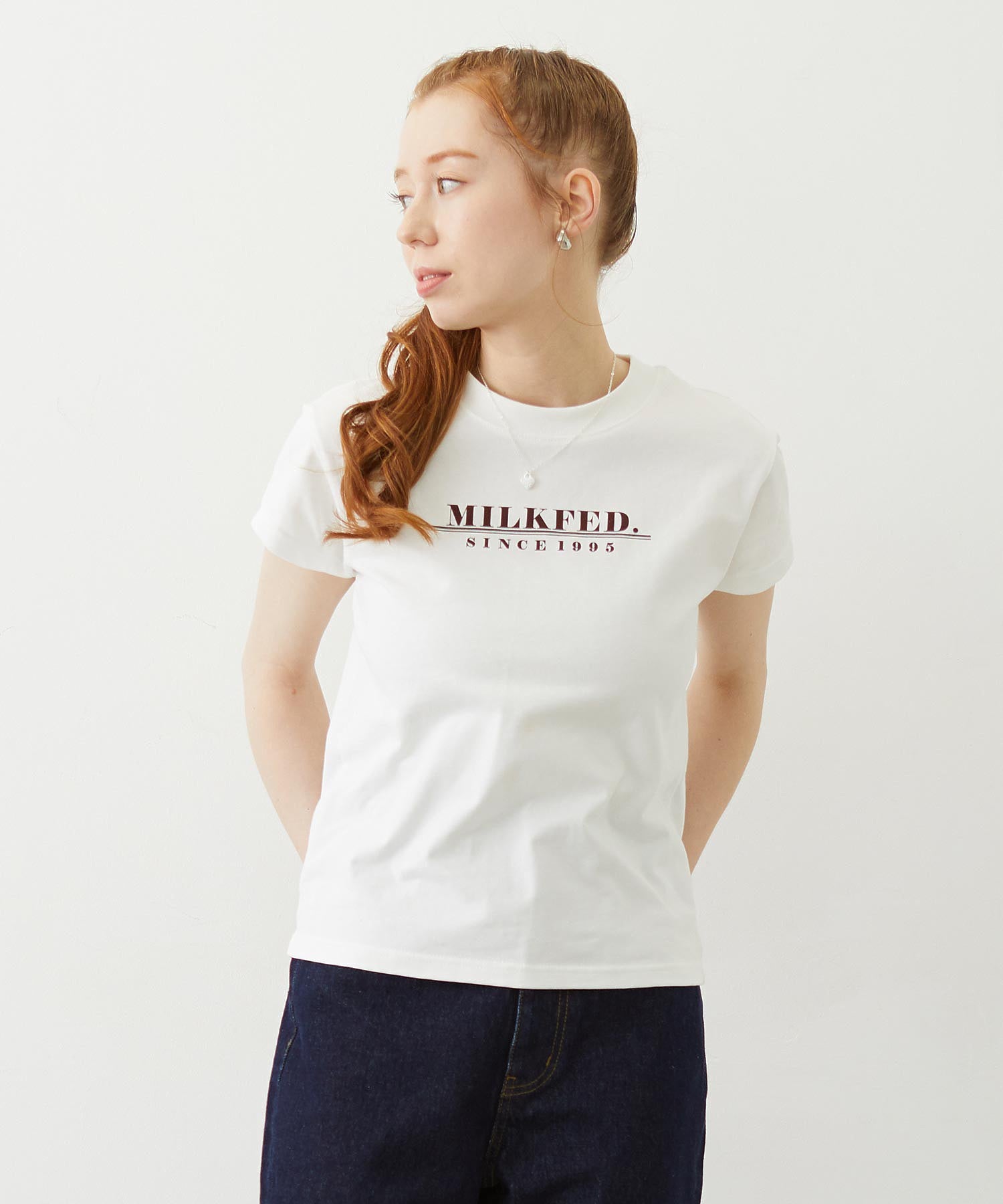 LINE LOGO FRENCH SLEEVE TOP