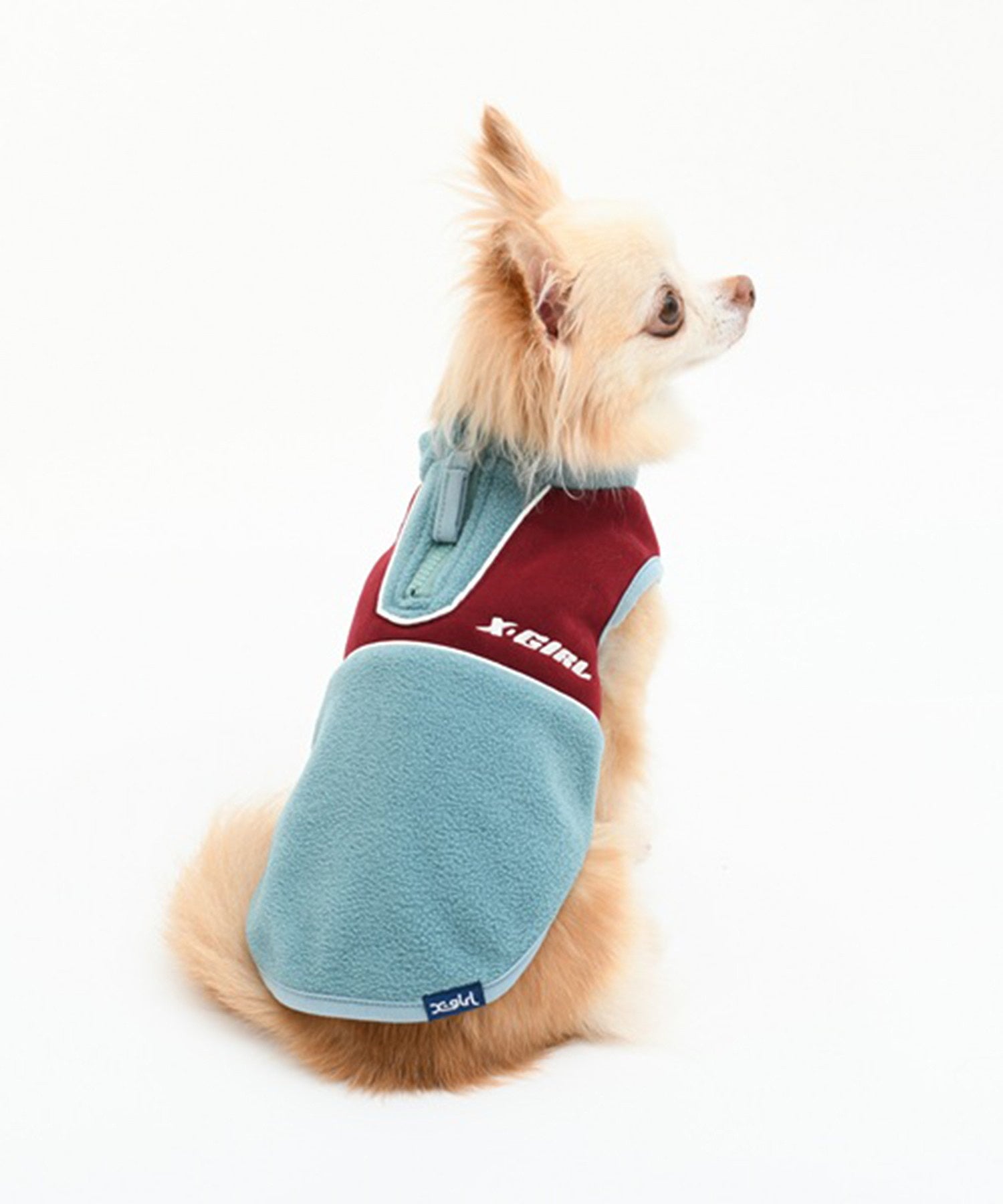 【X-girl DOGWEAR】バイカラーフリース