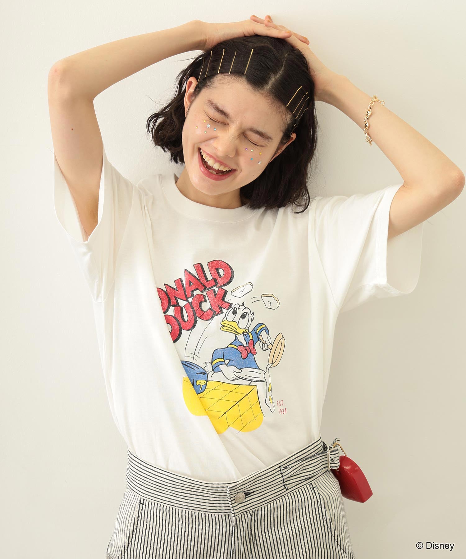 DONALD DUCK / COOKING S/S TEE