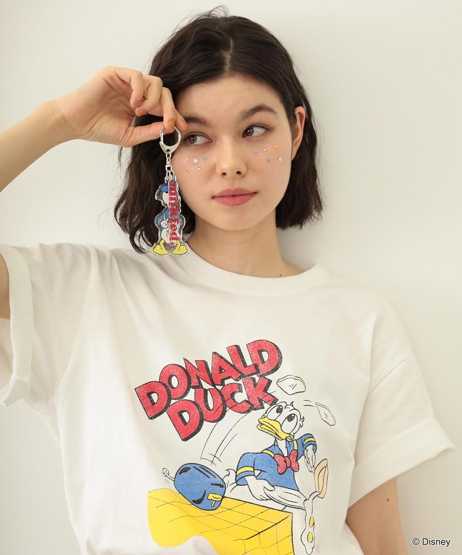 DONALD DUCK / BACK VIEW KEYCHAIN