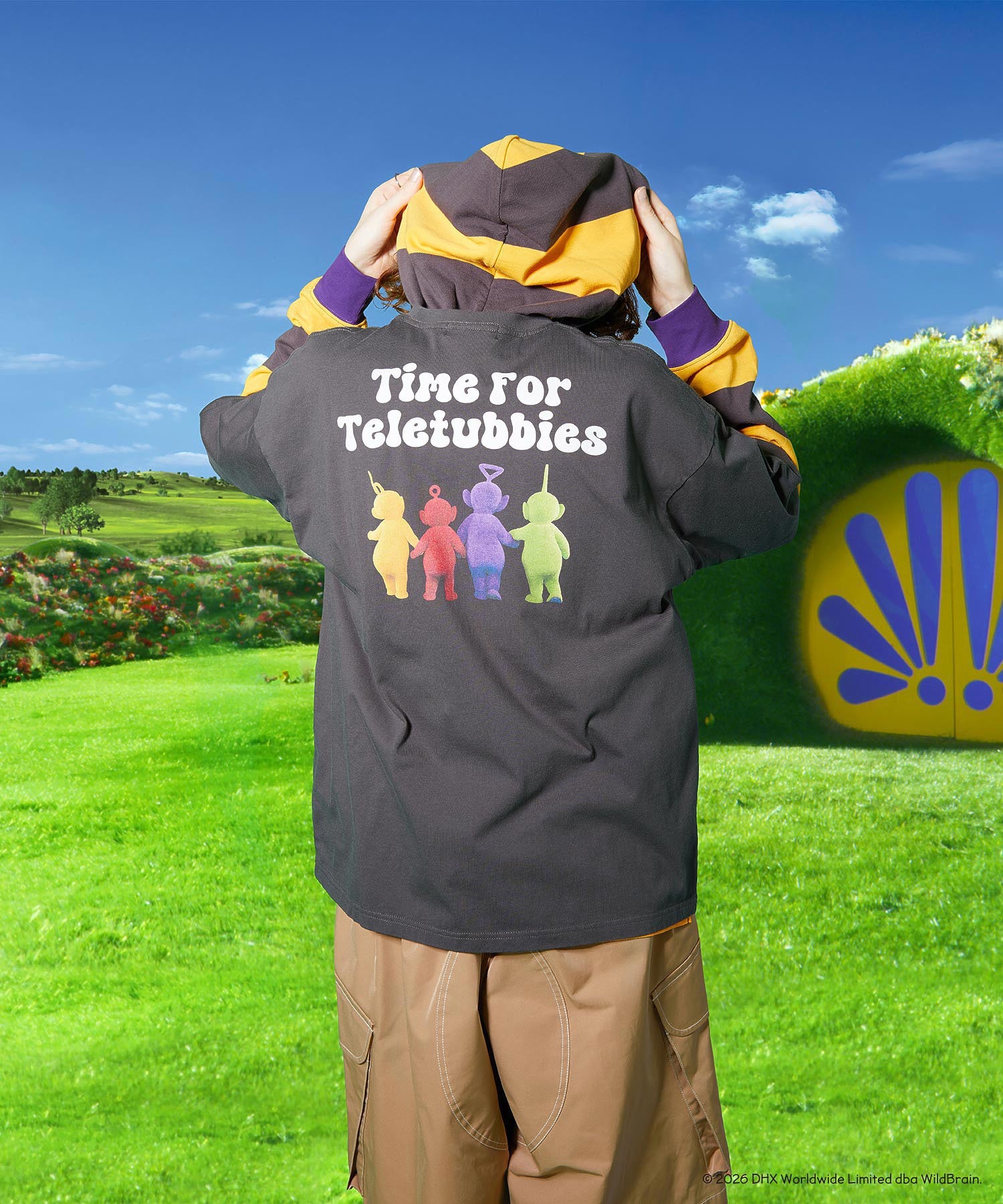 MILKFED. / TELETUBBIES BACK VIEW WIDE S/S TEE