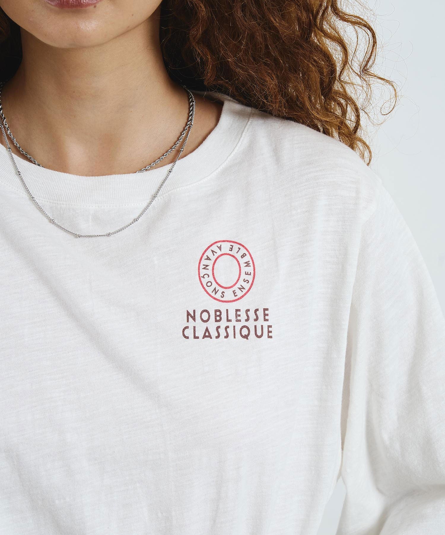 mag.by c/LOGO L/S TEE