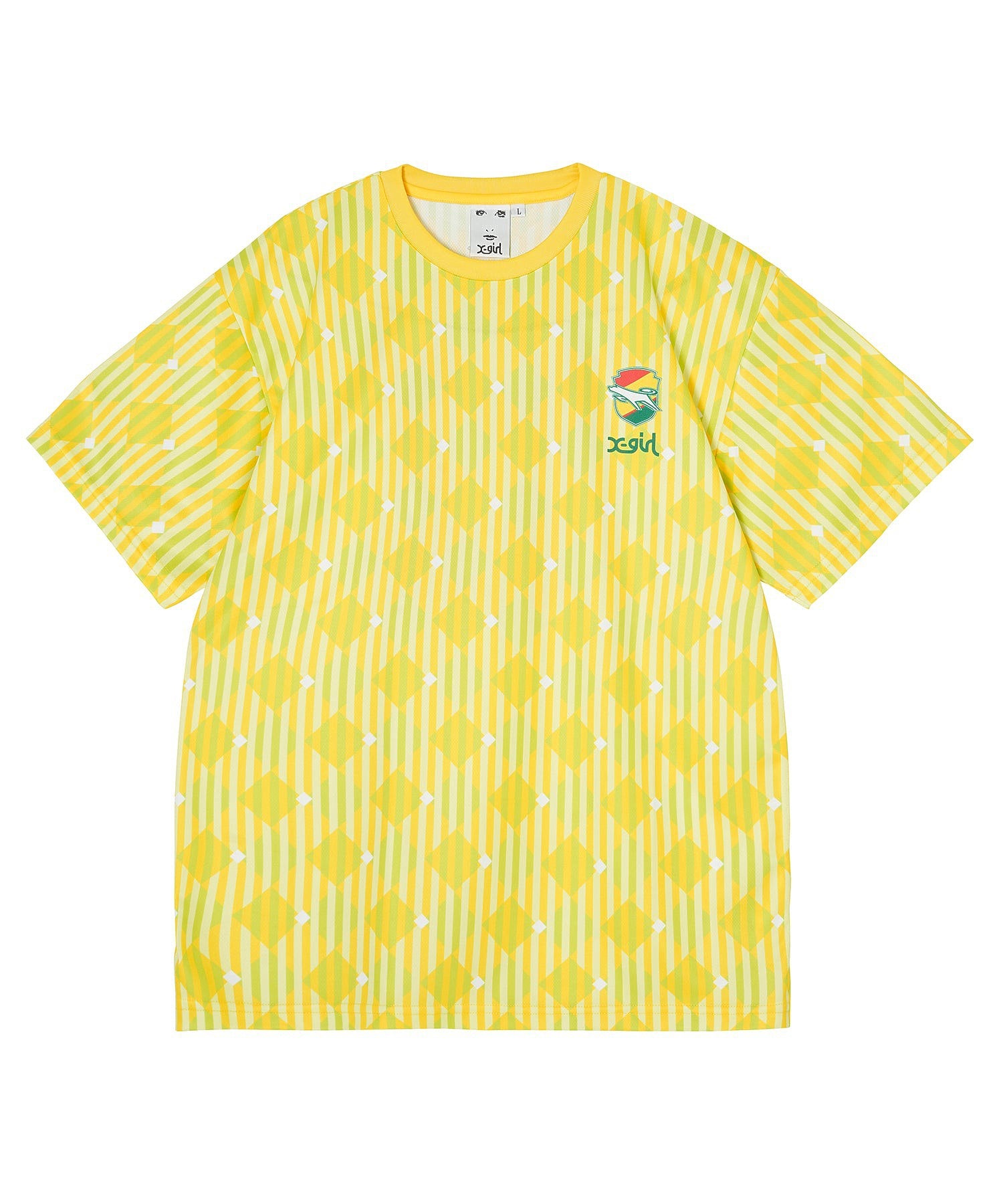 WEリーグ|JEF ICL UNIFORM SS TEE/ジェフユナイテッド市原・千葉レディース/JEF UNITED ユニフォーム柄Tシャツ