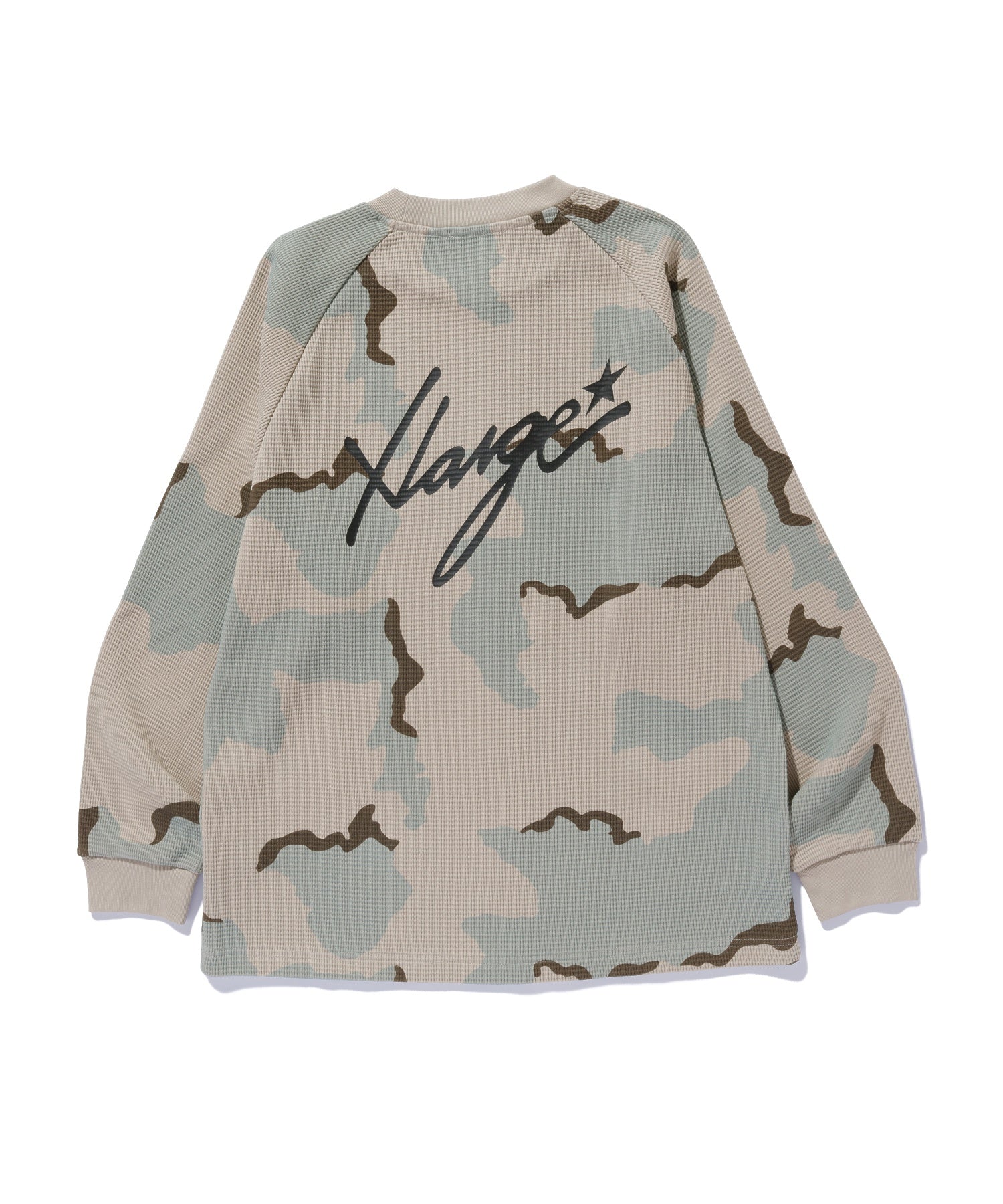 WAFFLE RAGLAN TOP