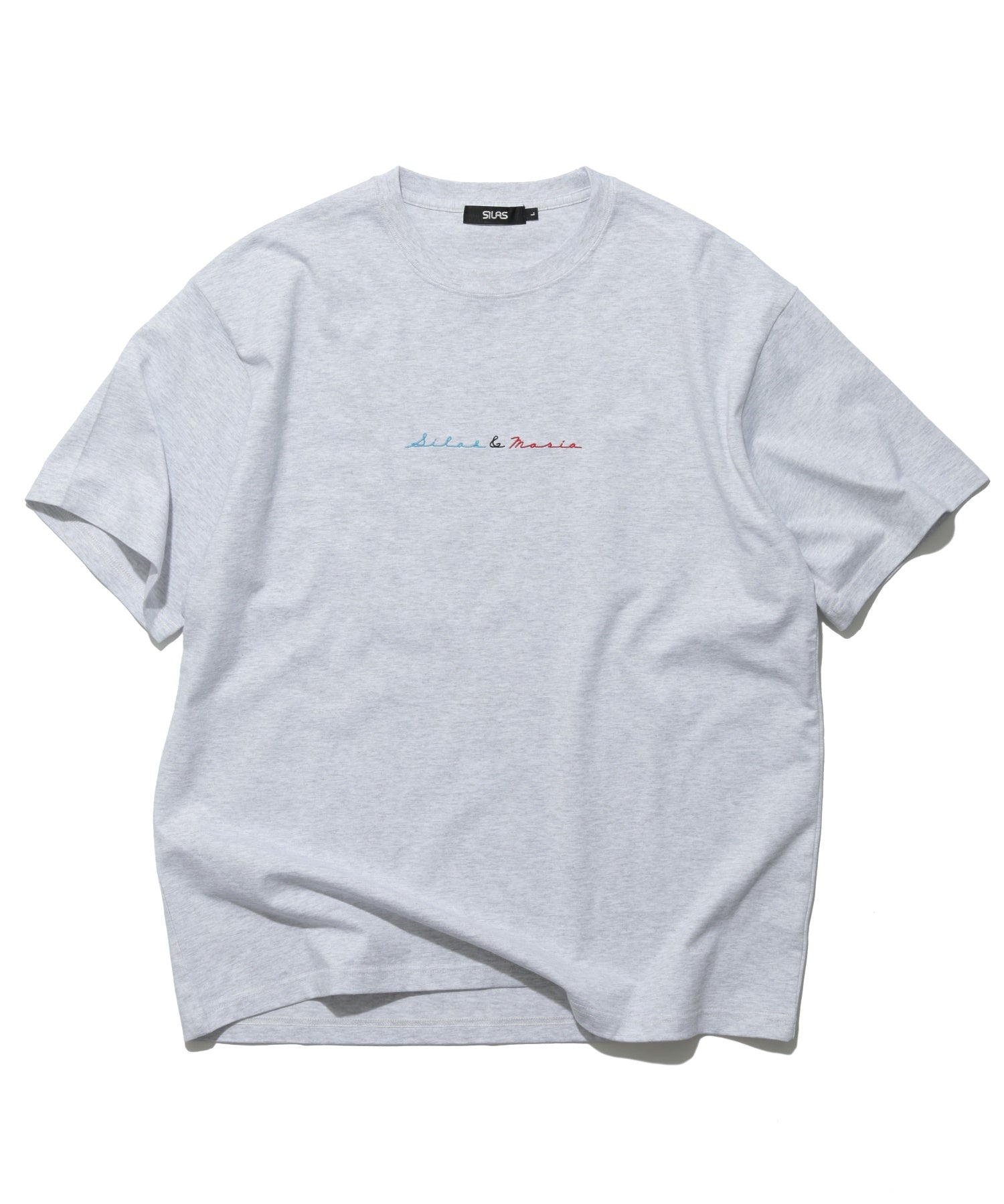 EMBROIDERY SILAS AND MARIA S/S TEE