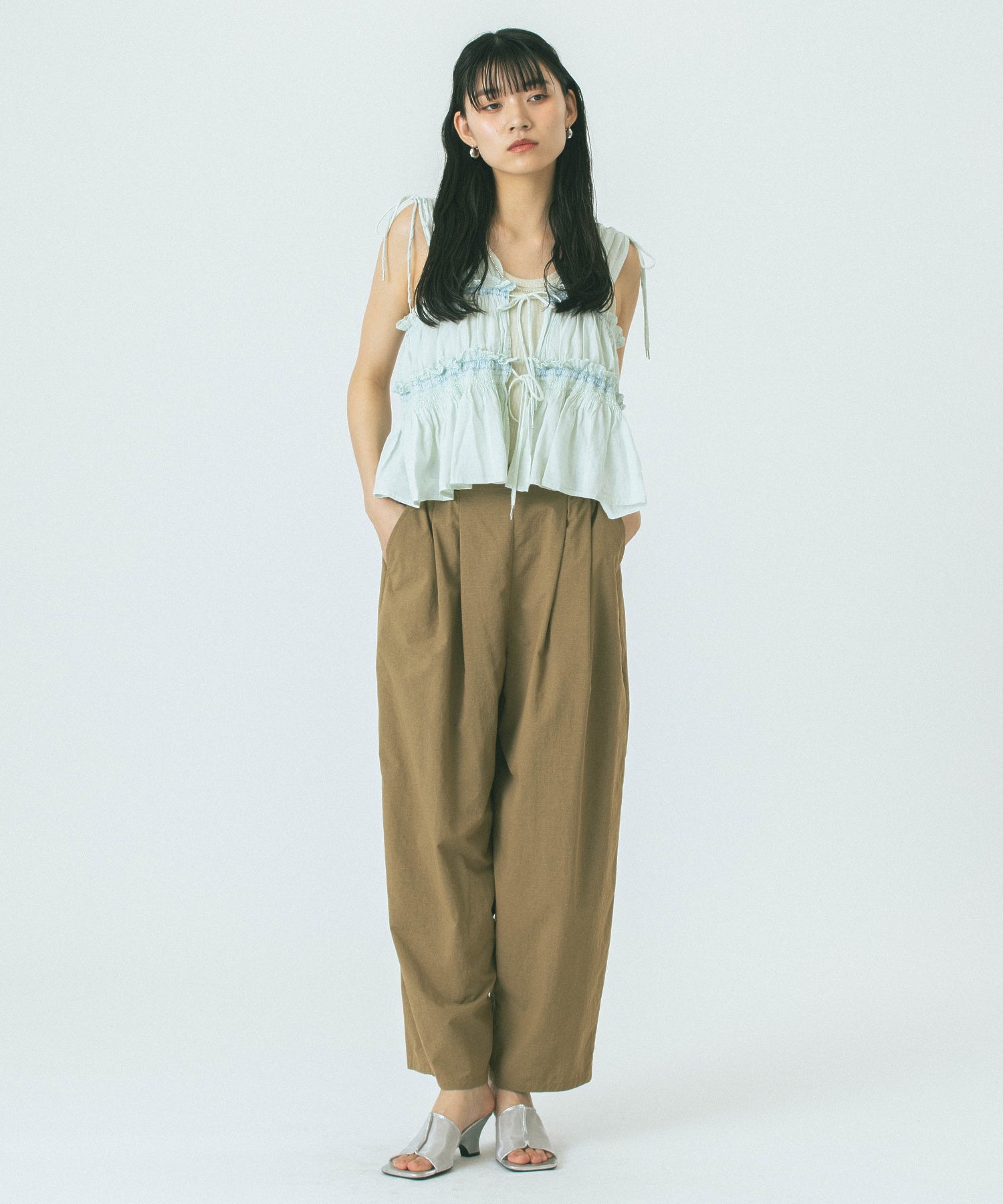 model:167cm 着用サイズ:ONE SIZE