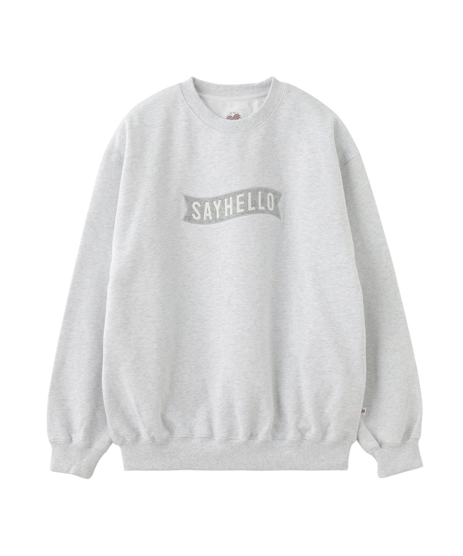 SAYHELLO/セイハロー/Basic Logo Patch Crew/24AW-U03