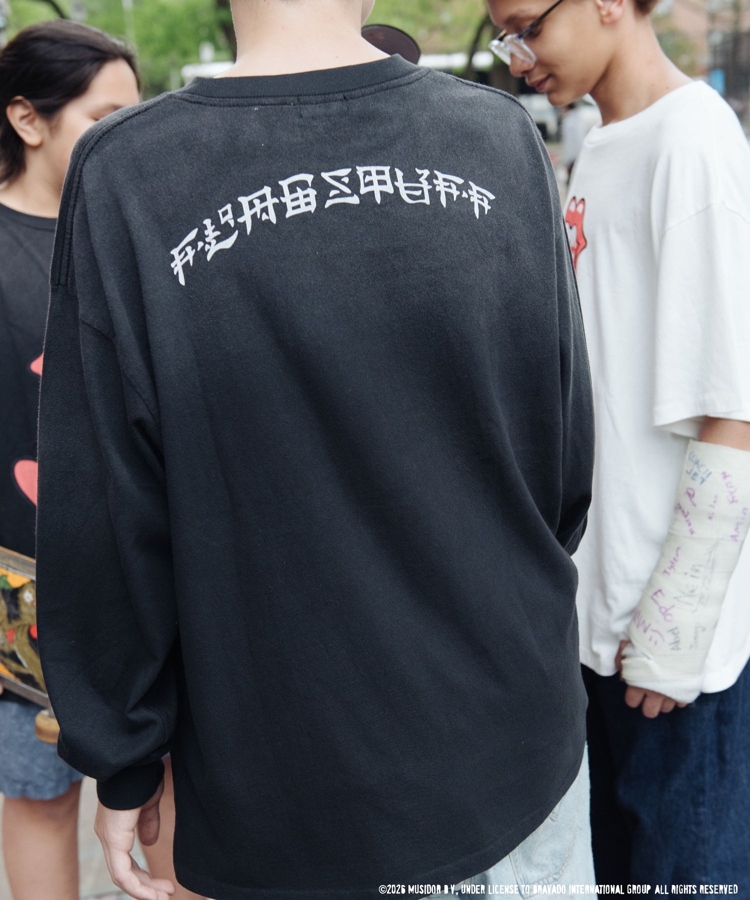 【F-LAGSTUF-F】CACTUS TONGUE L/S T-SHIRT(The Rolling Stones)
