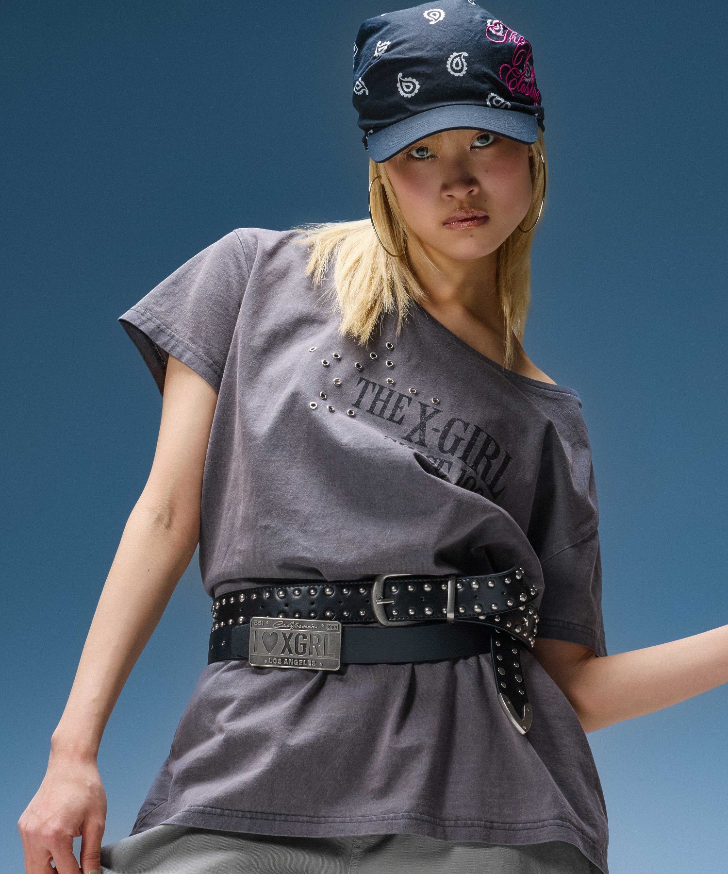 EYELET STAR S/S TEE DRESS