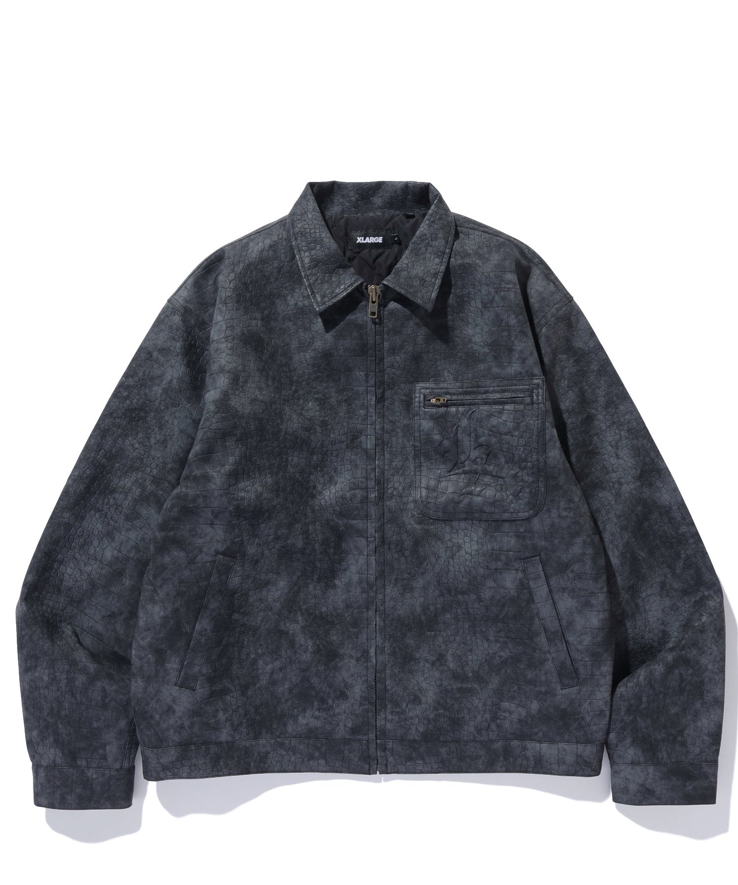 CROC SUEDE JACKET