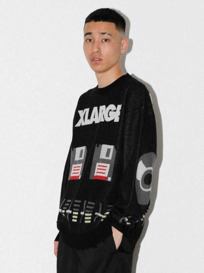 ANALOG JAQUARD SWEATER XLARGE