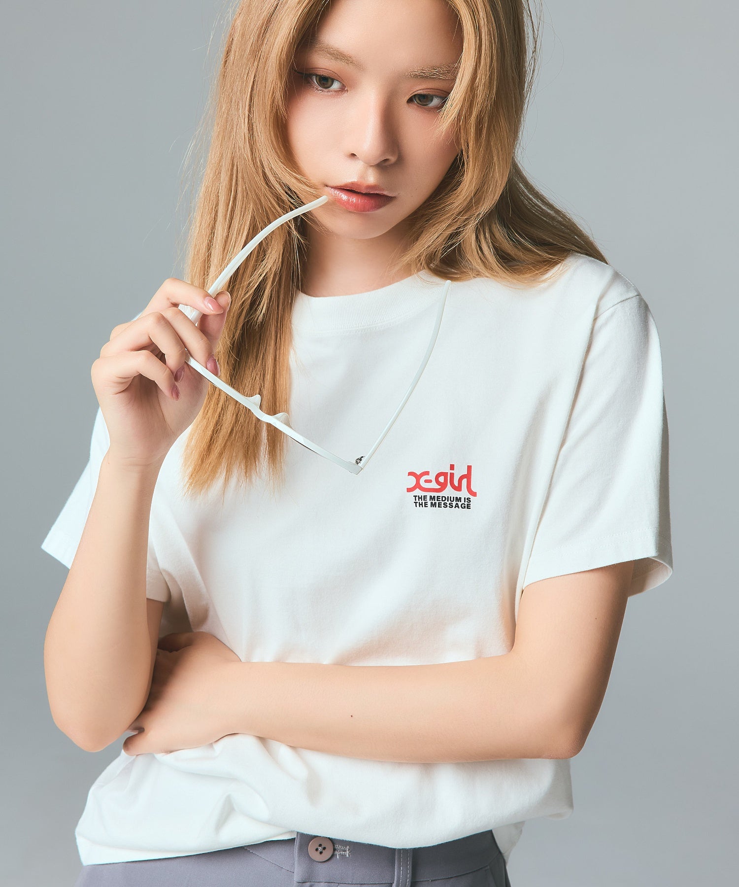TRIPLE LOGO S/S TEE