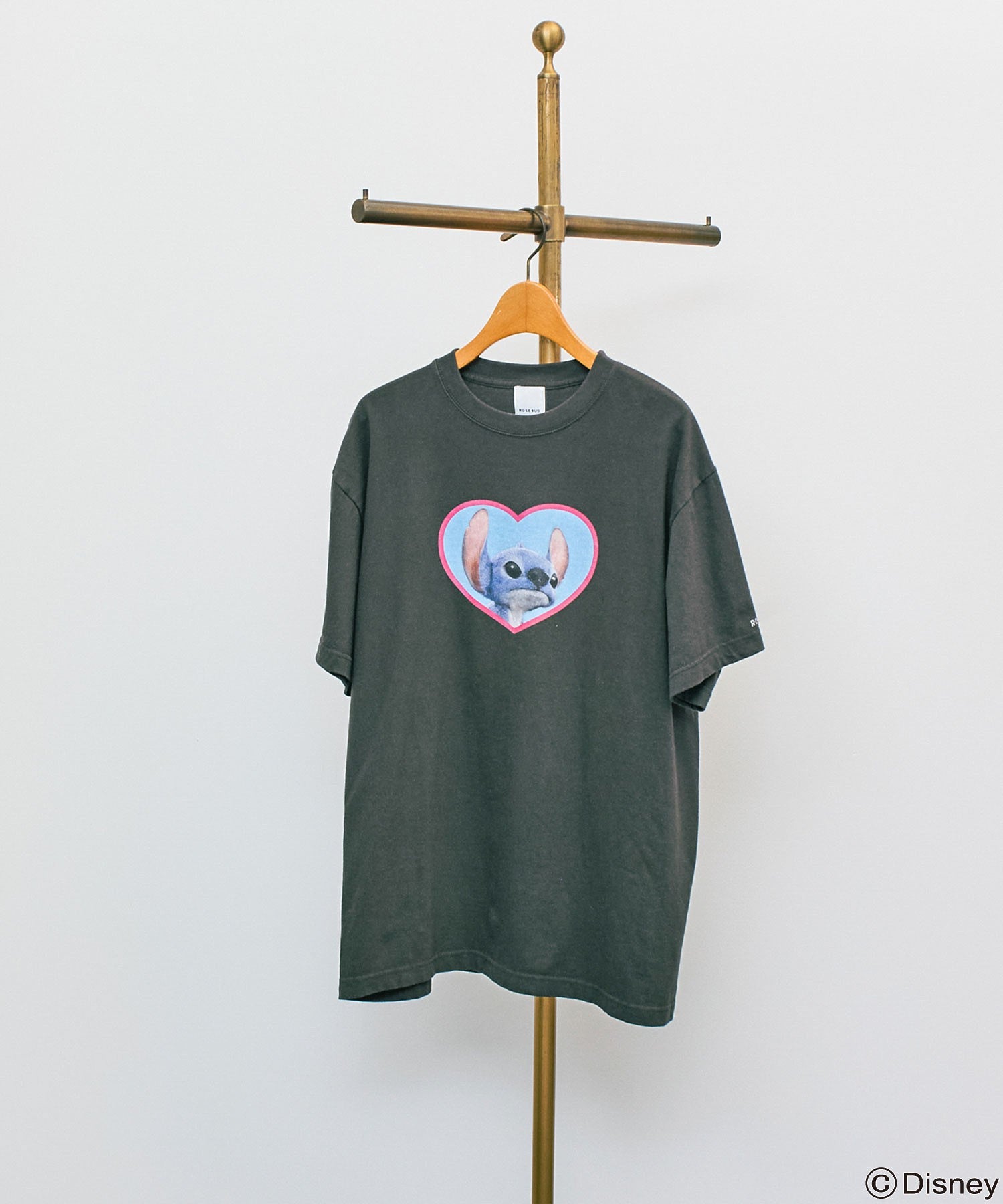 【WEB・一部店舗限定】STITCH/HEART PRINT S/S TEE