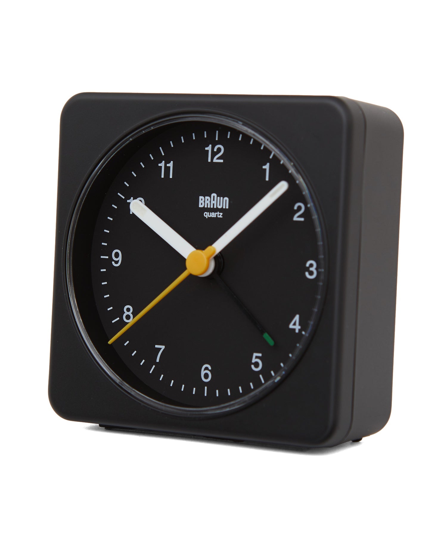 BRAUN ALARM CLOCK BLACK BC03B（ブラウン置き時計 アラームクロック ブラック スイープ運針 静音設計）