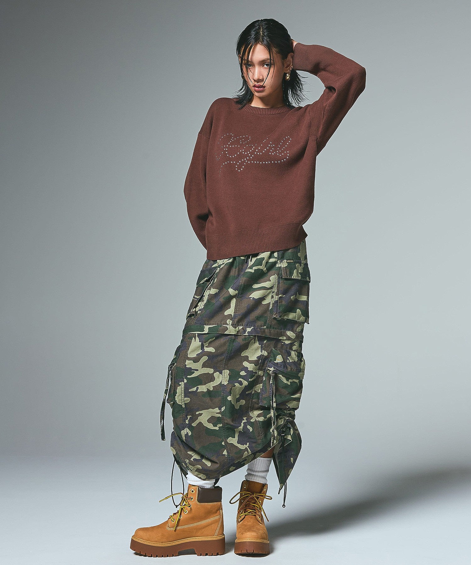 CONVERTIBLE CARGO SKIRT