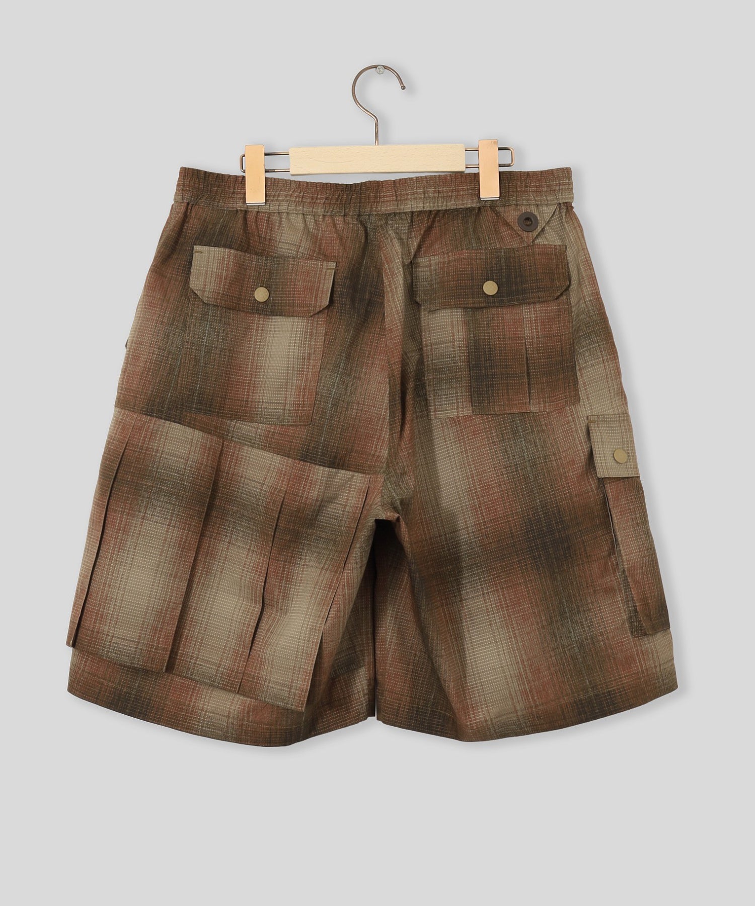 WHITE MOUNTAINEERING/ホワイトマウンテニアリング/OMBRE CHECK SKIRT PANTS WM2671415