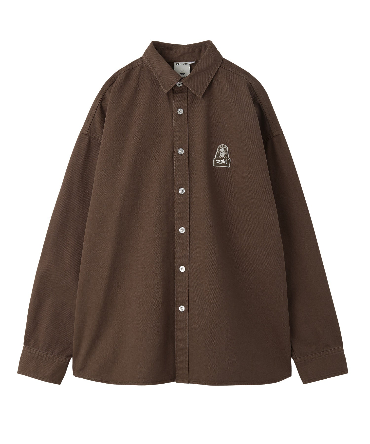 TONAL FACE L/S SHIRT