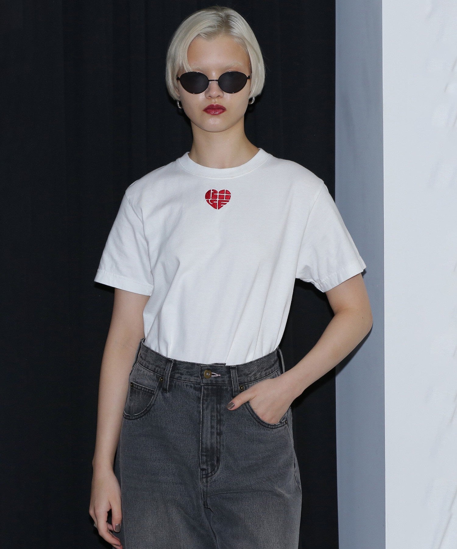 ROSE HEART Tシャツ