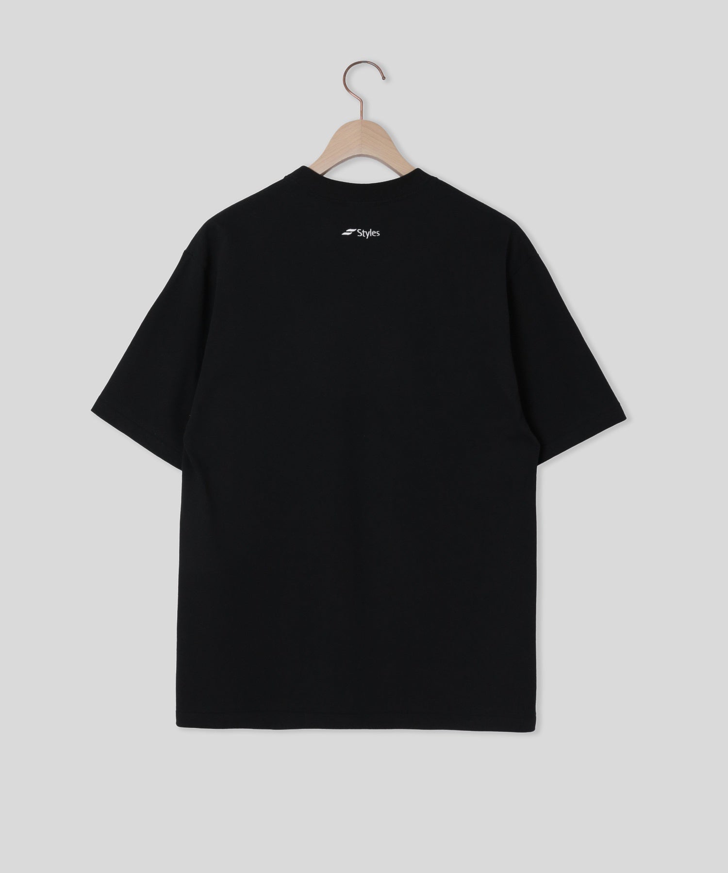 【別注】Styles CRC/コットンリサーチクラブ/EX S/S TUBULAR T-SHIRT JPC-001 BLK