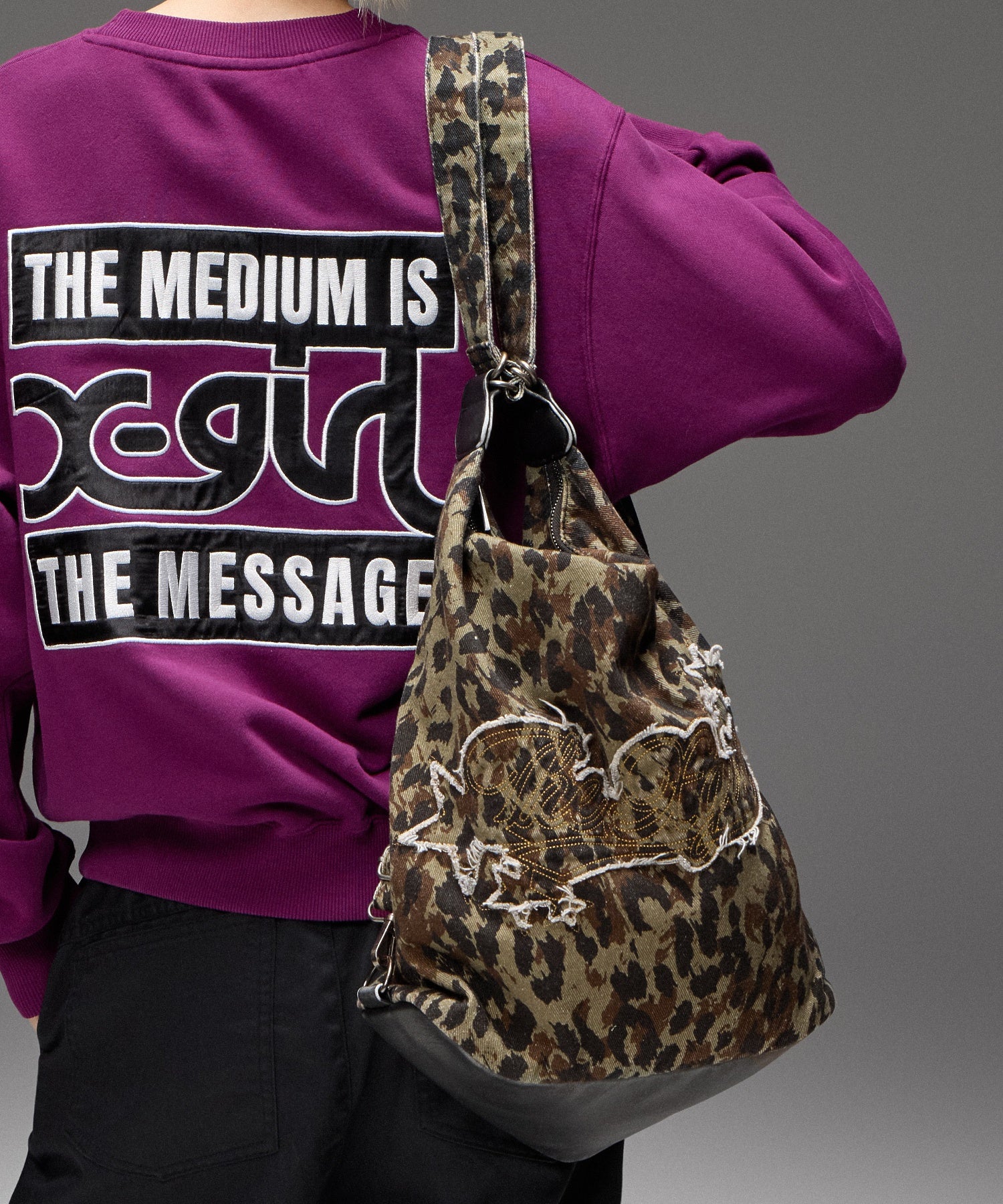 STAR LOGO PATCH 2WAY BAG