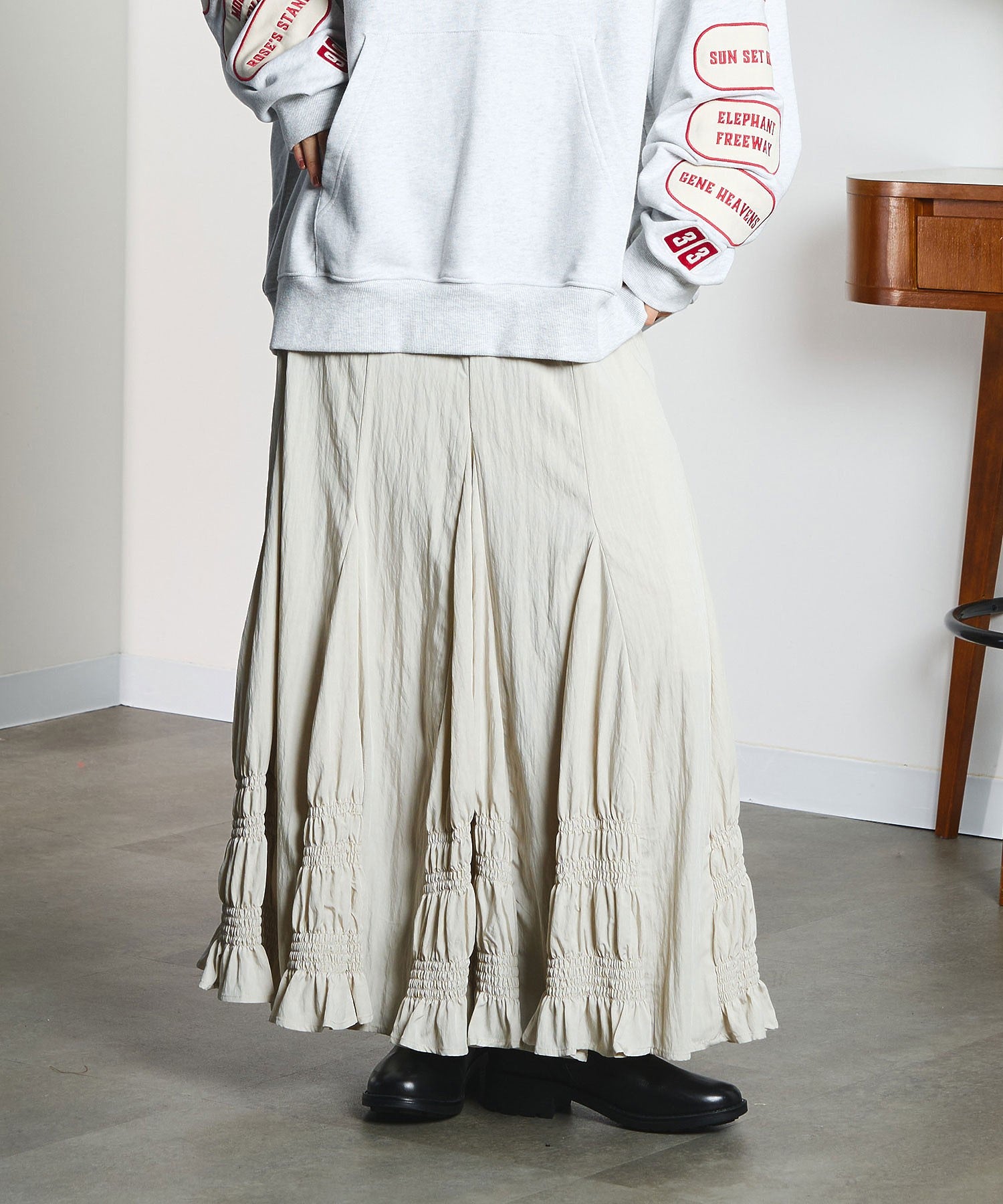 model:166cm 着用サイズ:ONE SIZE