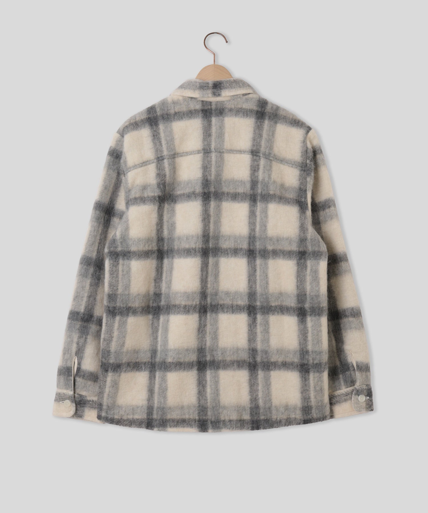 WAX LONDON/ワックスロンドン/WHITING OVERSHIRT AW26-OSH-WHI-CLY-EGY