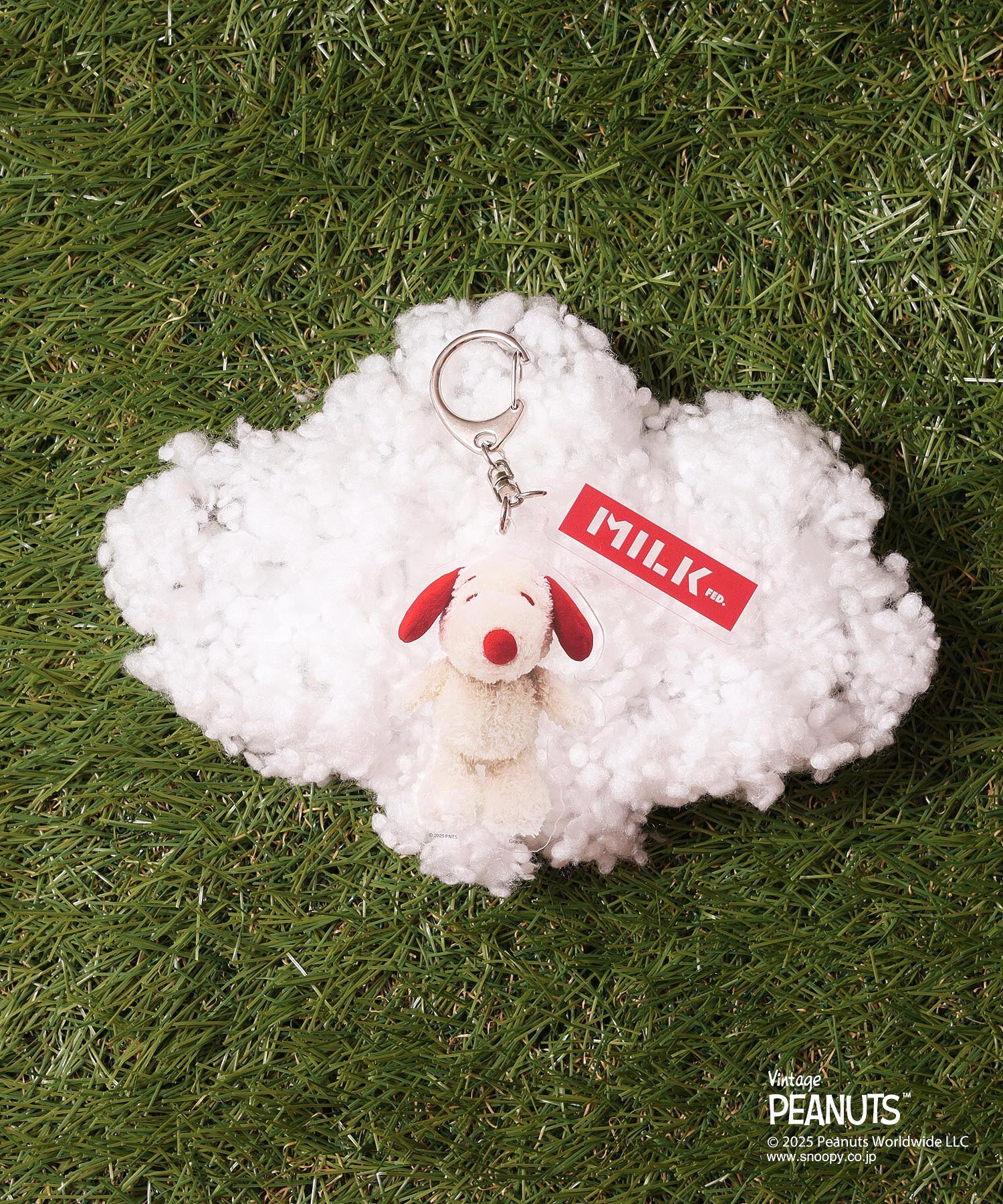 MILKFED. × PEANUTS KEYCHAIN