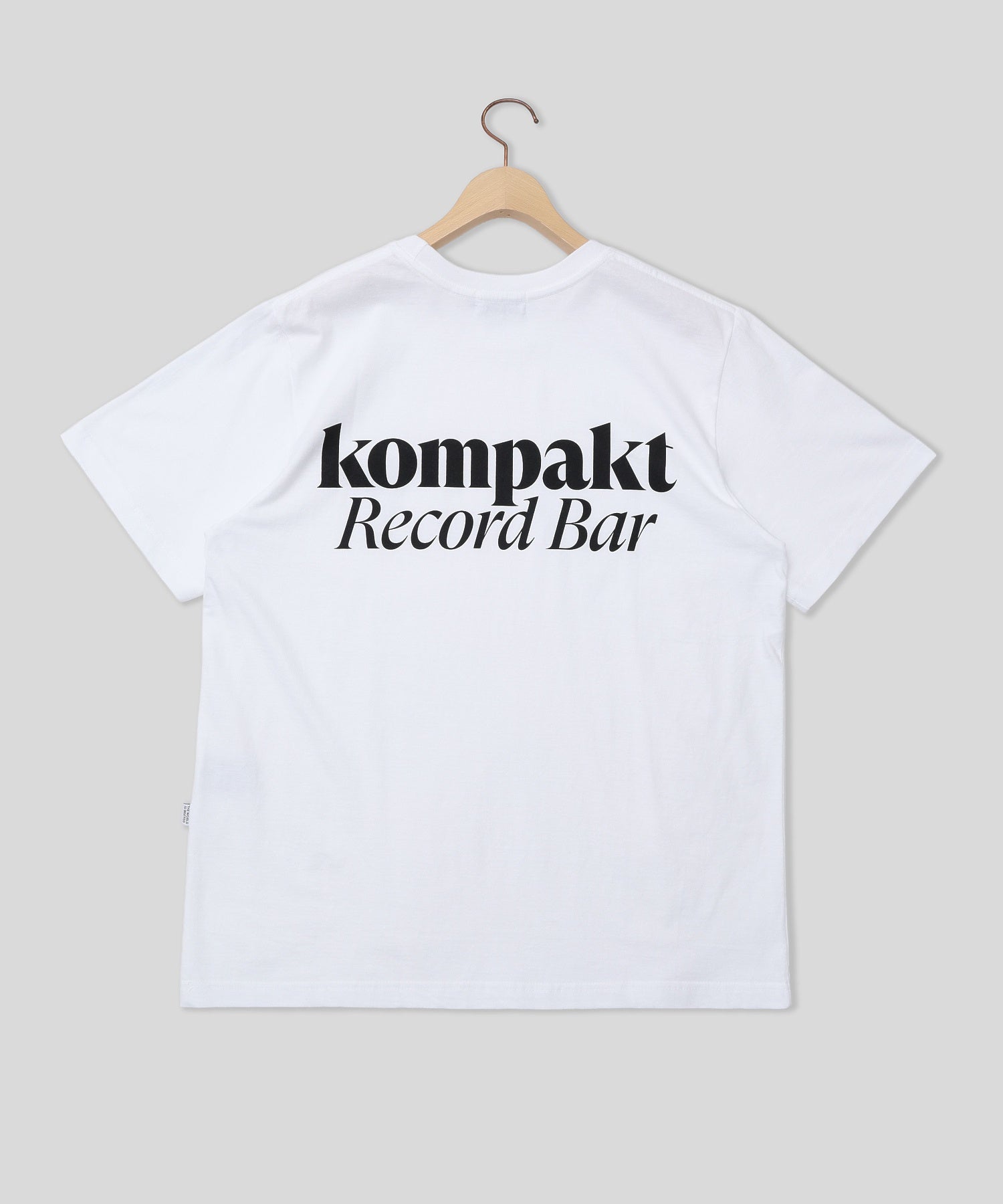 KOMPAKT RECORD BAR/コンパクト レコード バー/SMALL BASIC LOGO T-SHIRT KRB4455