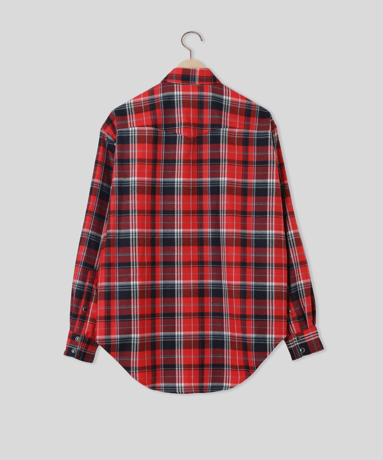 SEMOH/セモー/Eastern Western Shirt Wool Check 30-1-05
