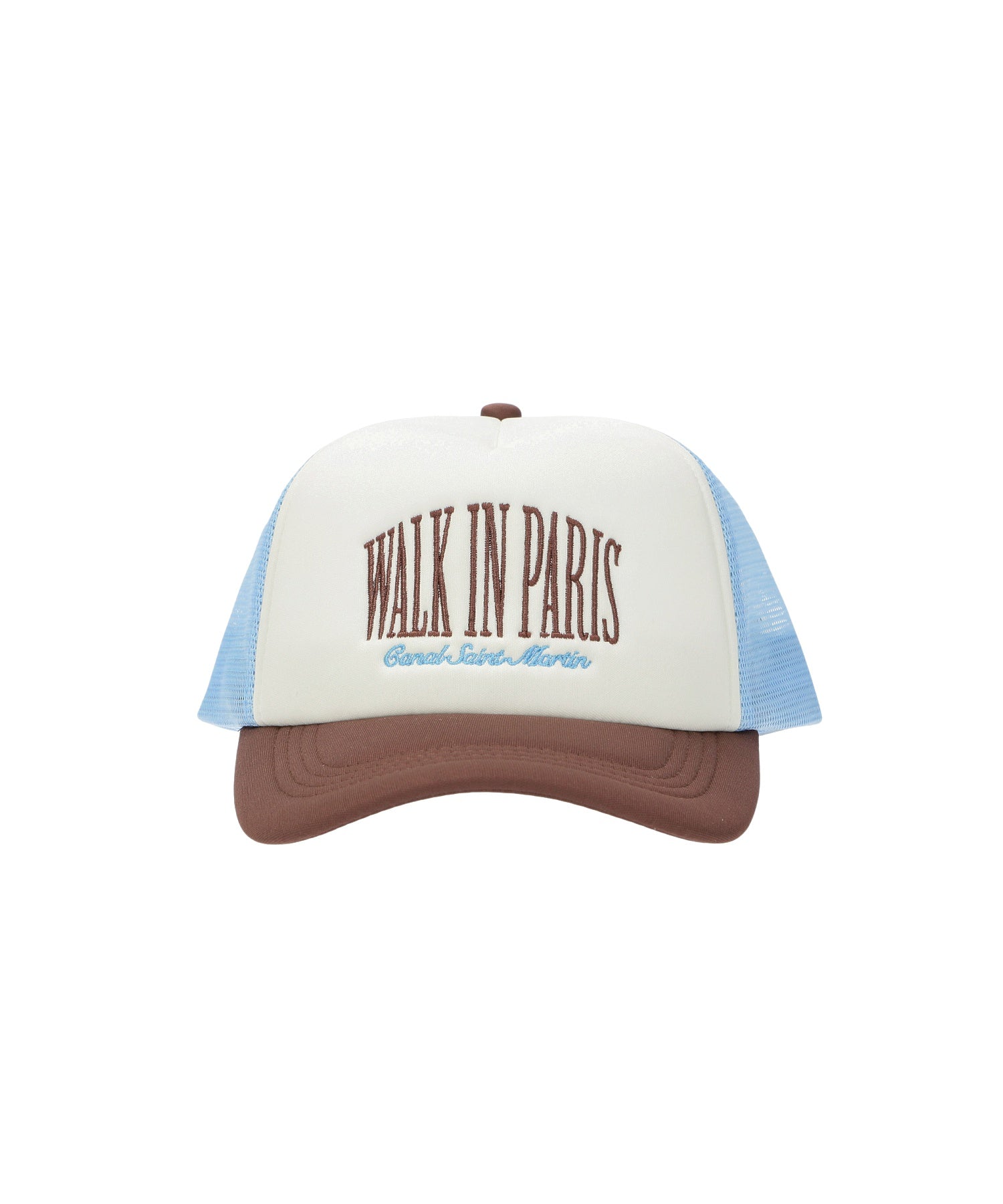 WALK IN PARIS/ウォーキンパリス/trucker cap 25SS The mahogany trucker cap