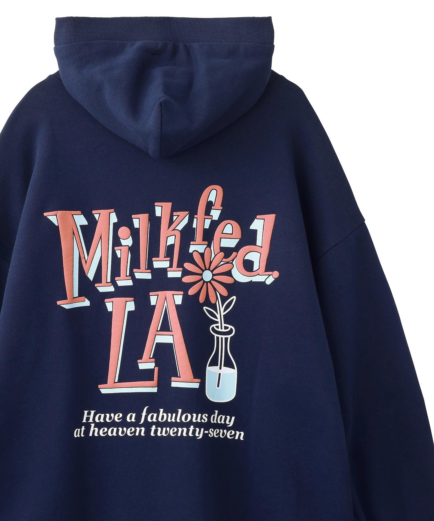 HIGH NECK BIG SWEAT HOODIE MILKFED.