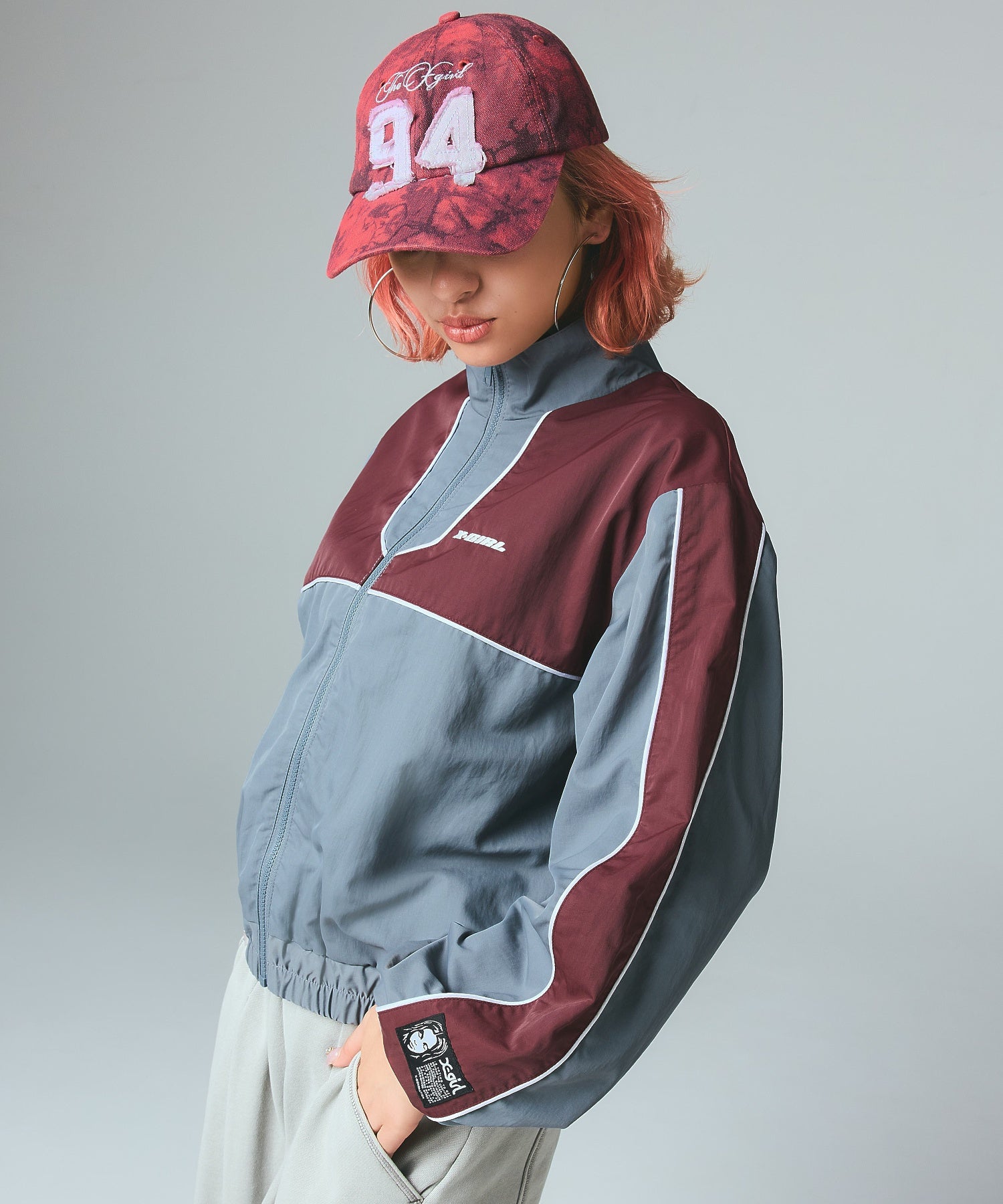 FACE LABEL TRACK JACKET