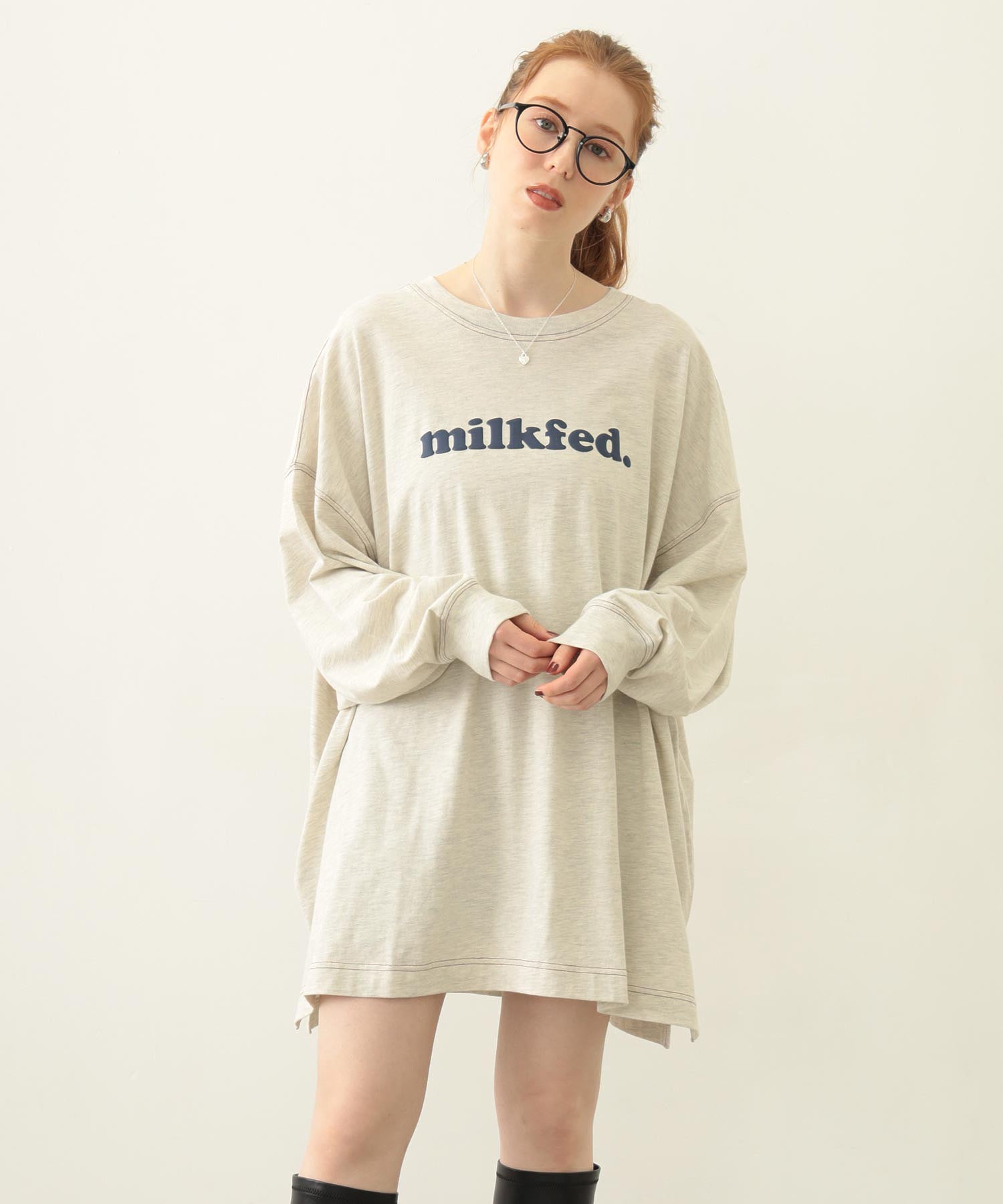 COOPER LOGO SUPER BIG L/S TOP