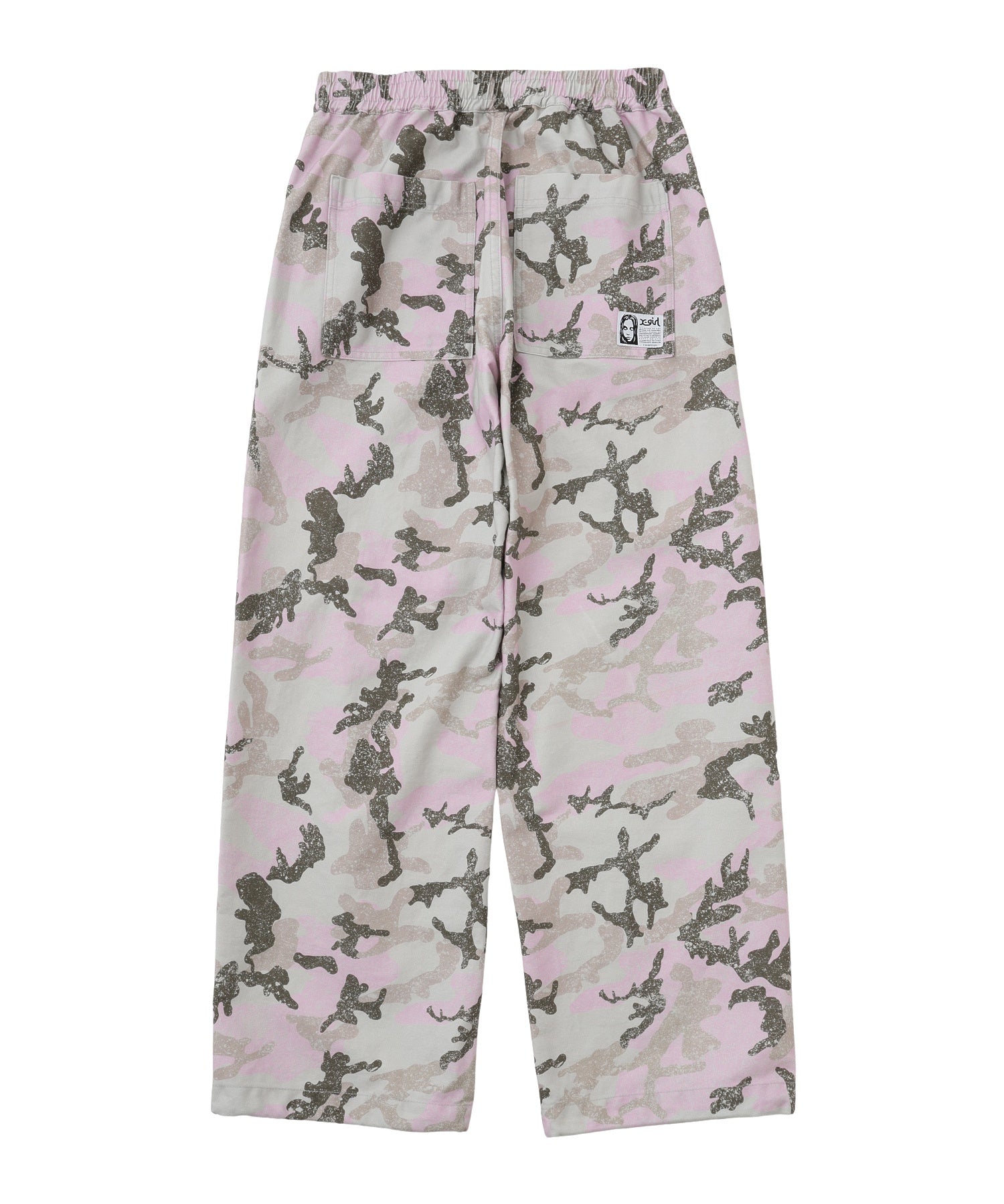 FACE LABEL LOOSE FIT EASY PANTS