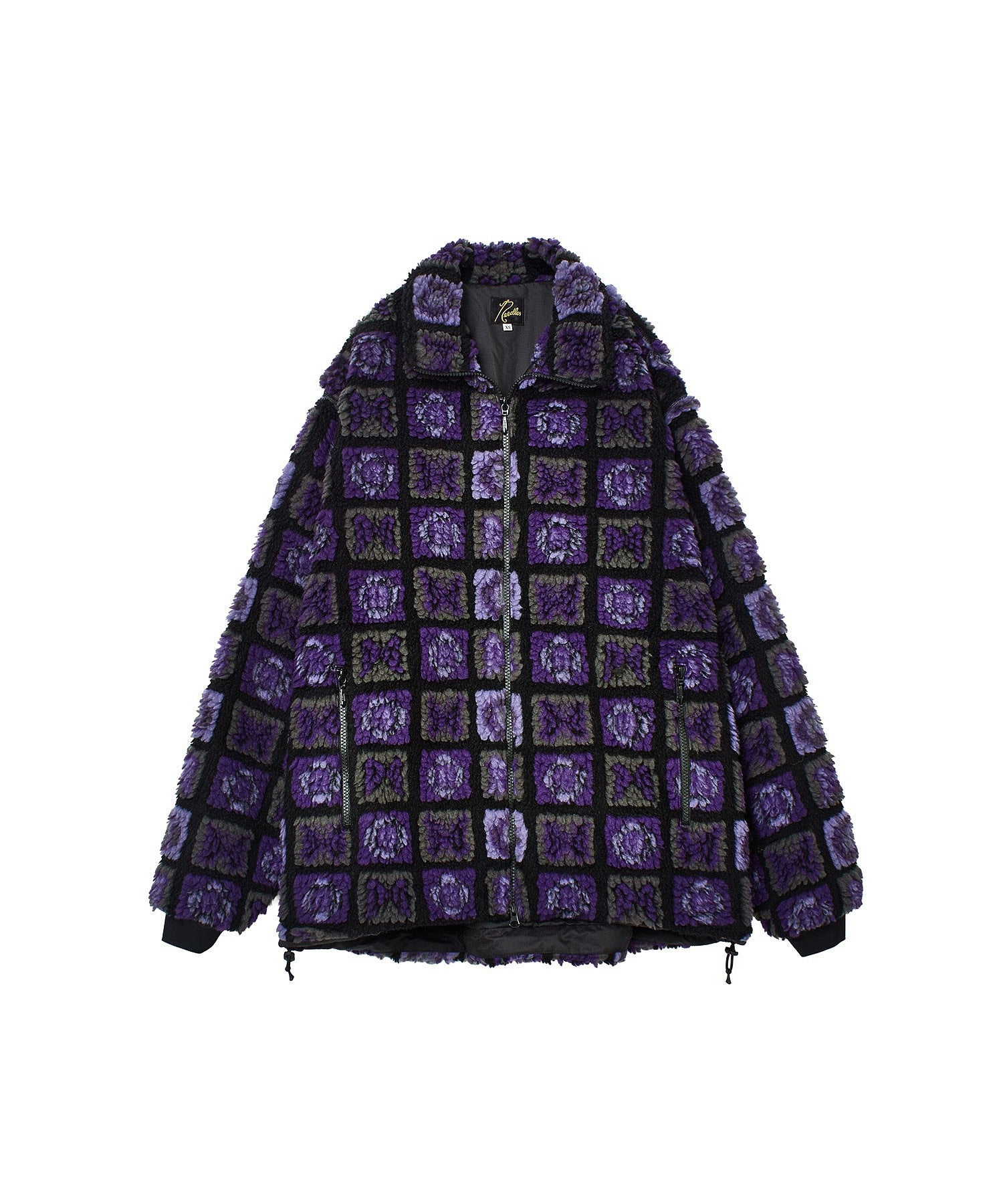 NEEDLES/FUR JACKET - PAPILLON PLAID PILE